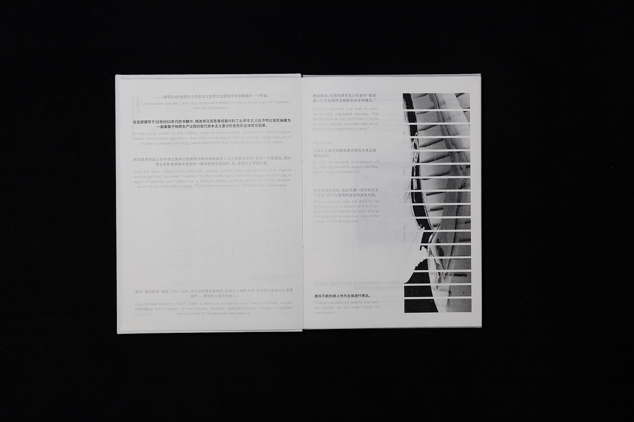 “景观社会”书籍设计