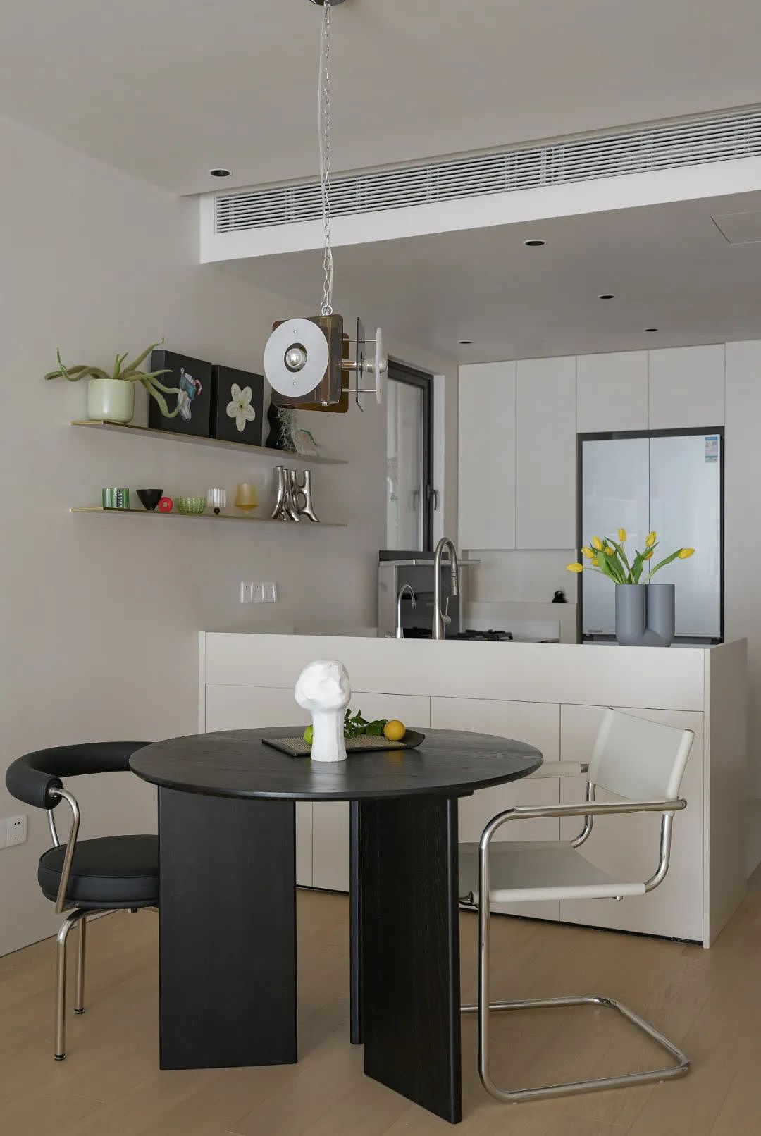 奶油味的家，开放式厨房、无主灯设计...自带滤镜感！（图ZMzM1ODQ0MDcy） - 家装设计 - 站酷设计师峰光无限装饰原创素材 - 站酷ZCOOL