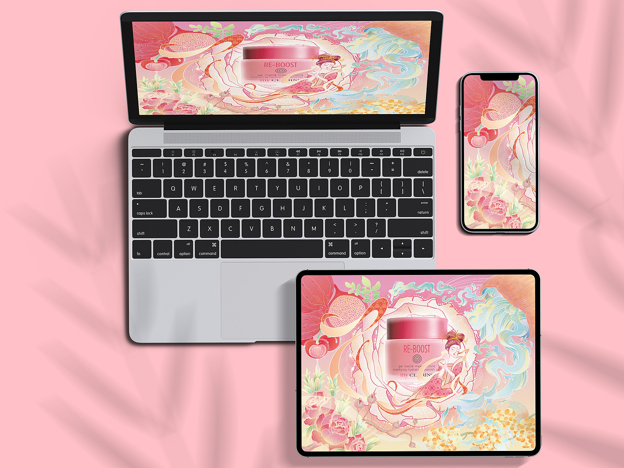 寻找天然好食肌-my CLARINS 美肌食谱-“花想容”系列