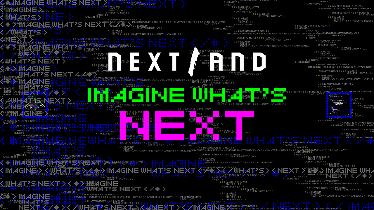 👾 🔷 IMAGINE WHAT'S NEXT 🤗 📐(图ZMzcwMDcyMDA4) - 海报 - 站酷设计师赛博闹宗原创素材 - 站酷ZCOOL