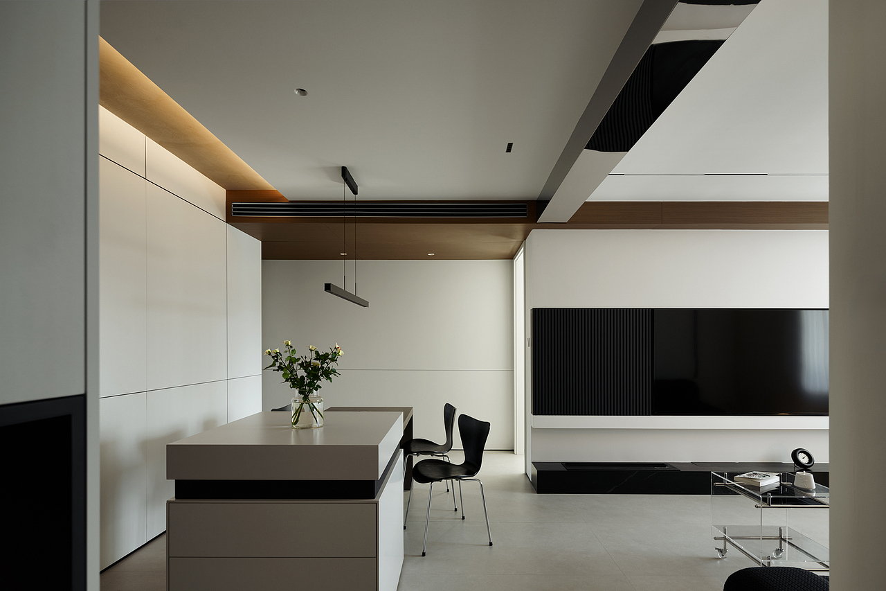 住宅空间摄影|北京现代极简家装摄影案例