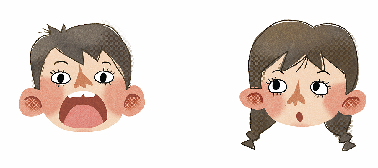 插画|儿童认读教学书籍配图