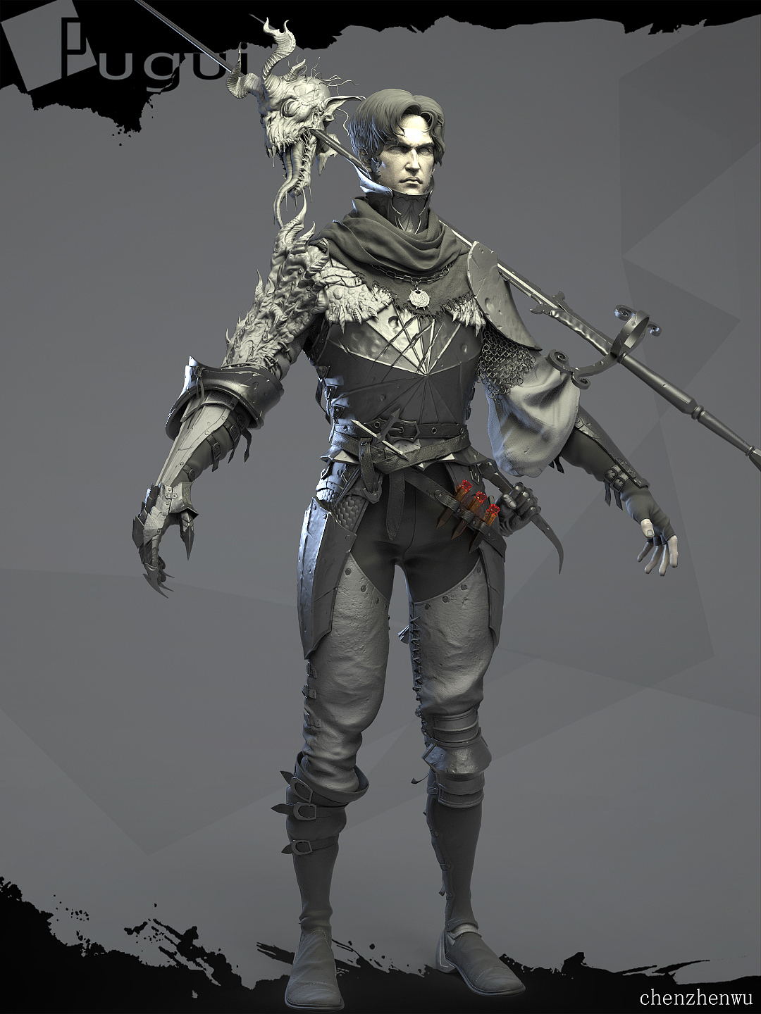 pugui游戏--角色精品班学员作品（图ZMzUxMzcwMDIw） - 人物/生物 - 站酷设计师pugui游戏原创素材 - 站酷ZCOOL