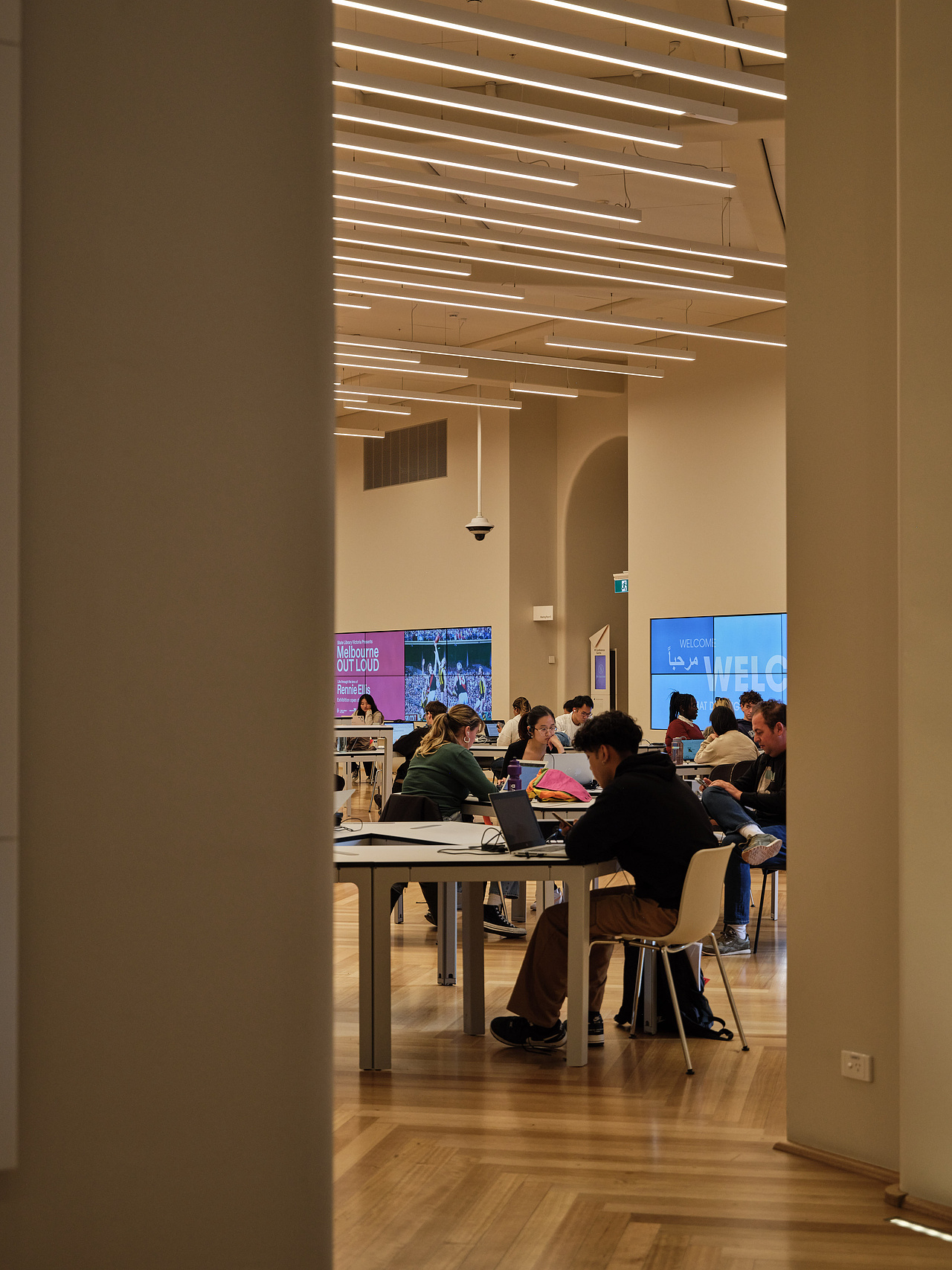 建筑空间摄影｜墨尔本维州州立图书馆（图ZMzY1OTMzMDIw） - 环境/建筑摄影 - 站酷设计师HOWvision原创素材 - 站酷ZCOOL