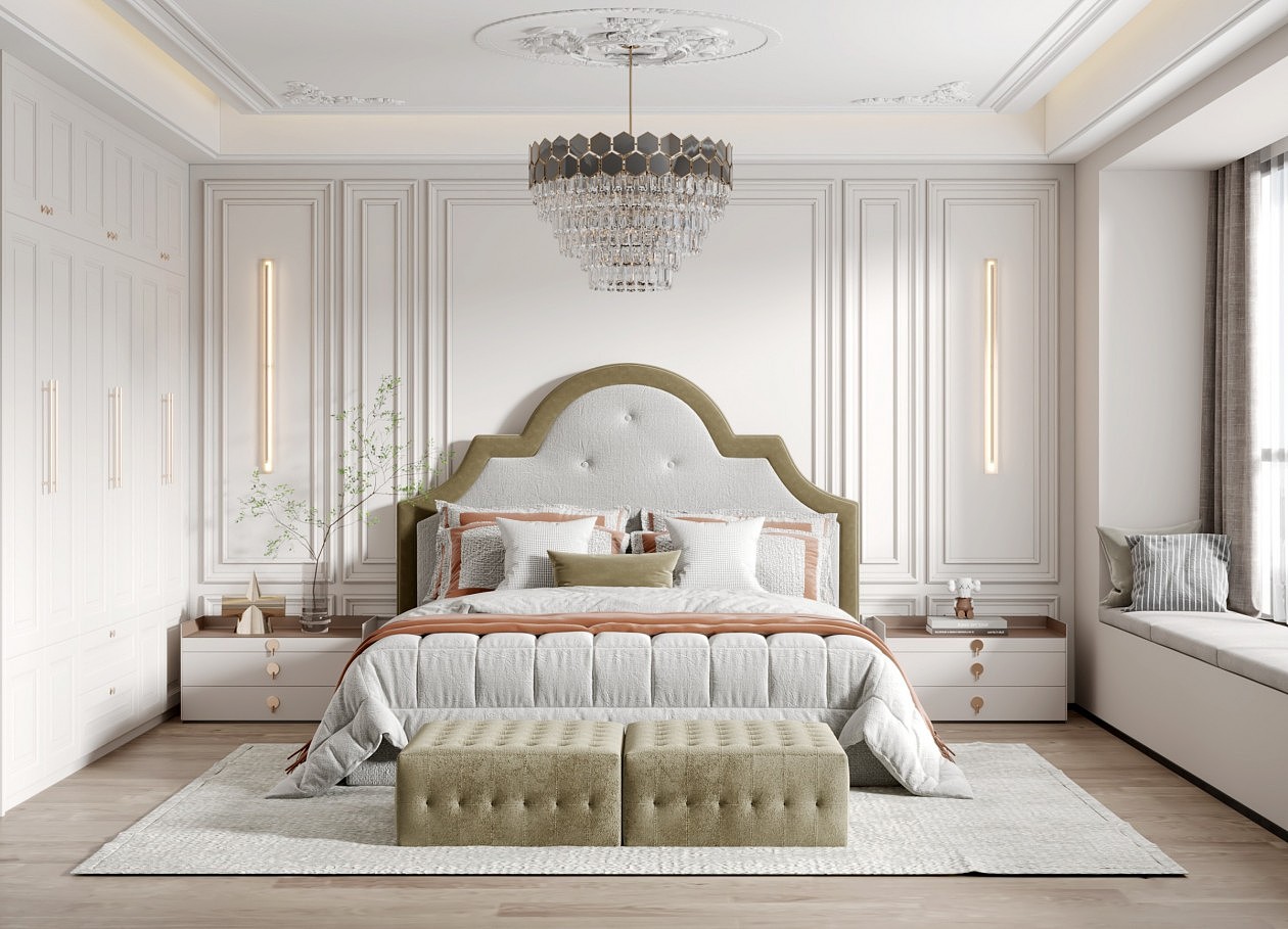 简欧风格效果图设计