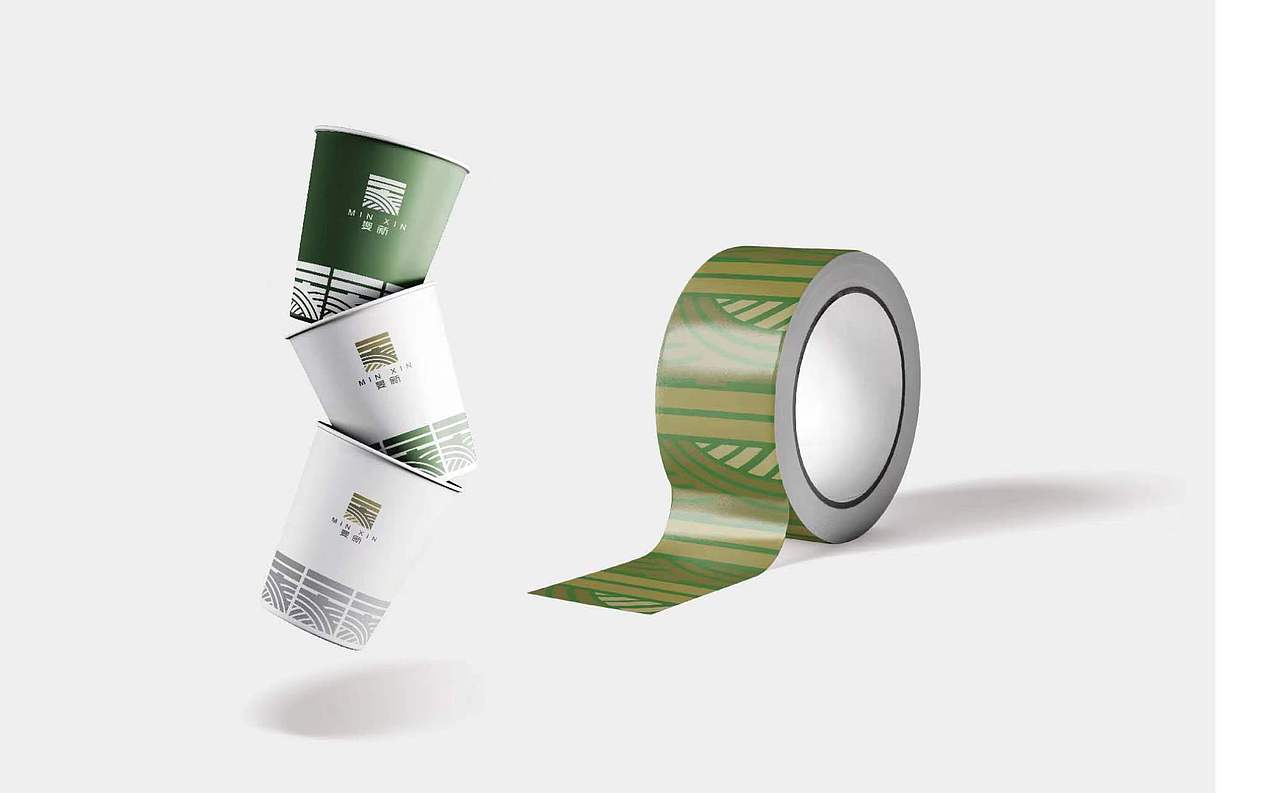 旻新品牌logo设计