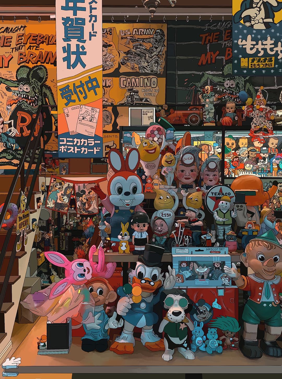 插画｜梦想玩具屋（图ZMzQyODc3NjY4） - 商业插画 - 站酷设计师S_NiNE南九原创素材 - 站酷ZCOOL