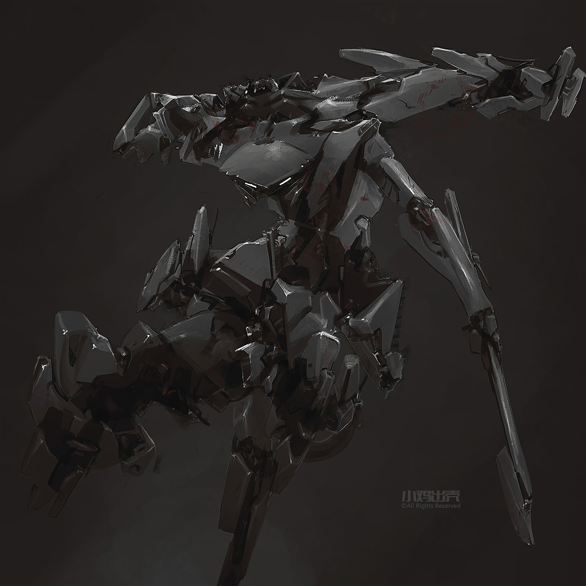 年末机甲大放送（图ZMzU3OTcwMjY0） - 概念设定 - 站酷设计师小鸡出殻原创素材 - 站酷ZCOOL