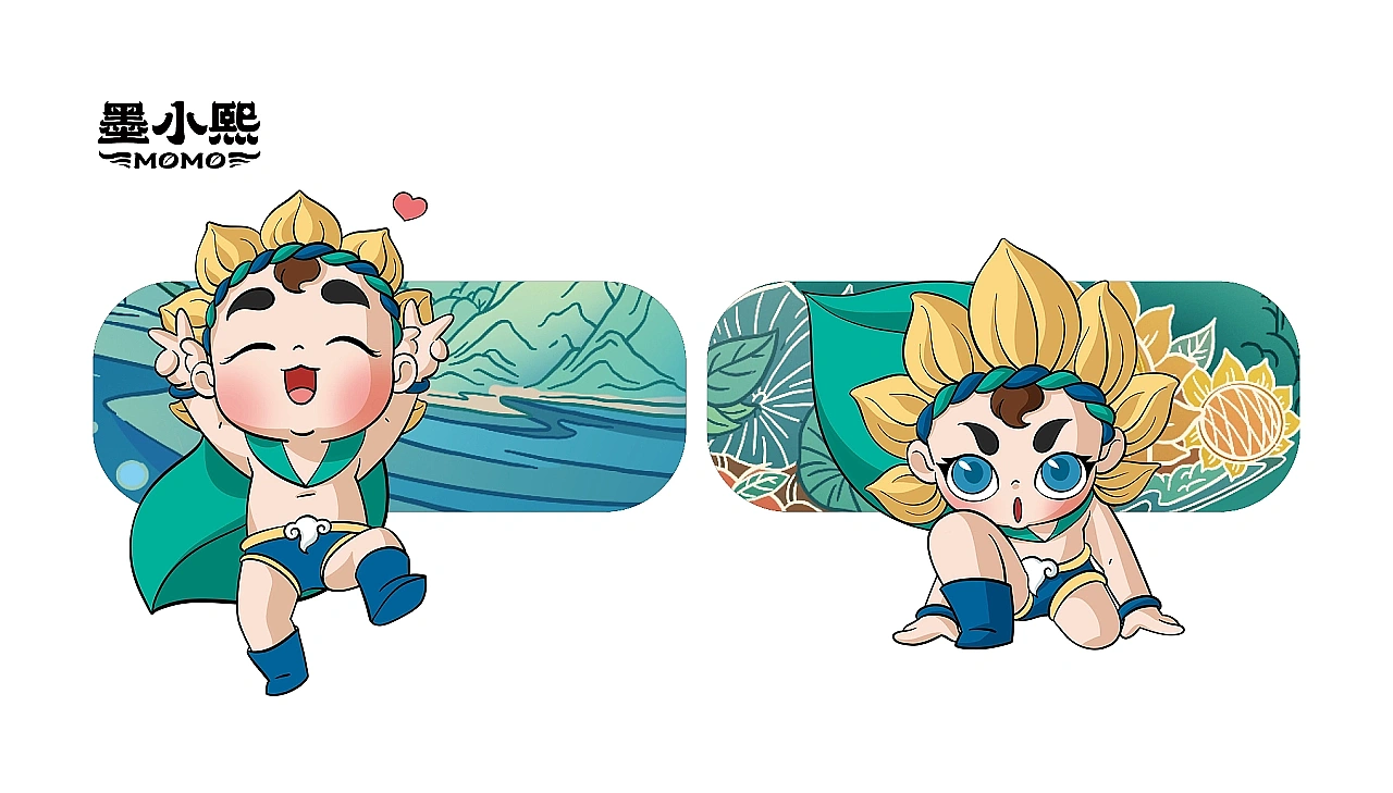 “千年即墨 向阳而生”卡通IP设计方案