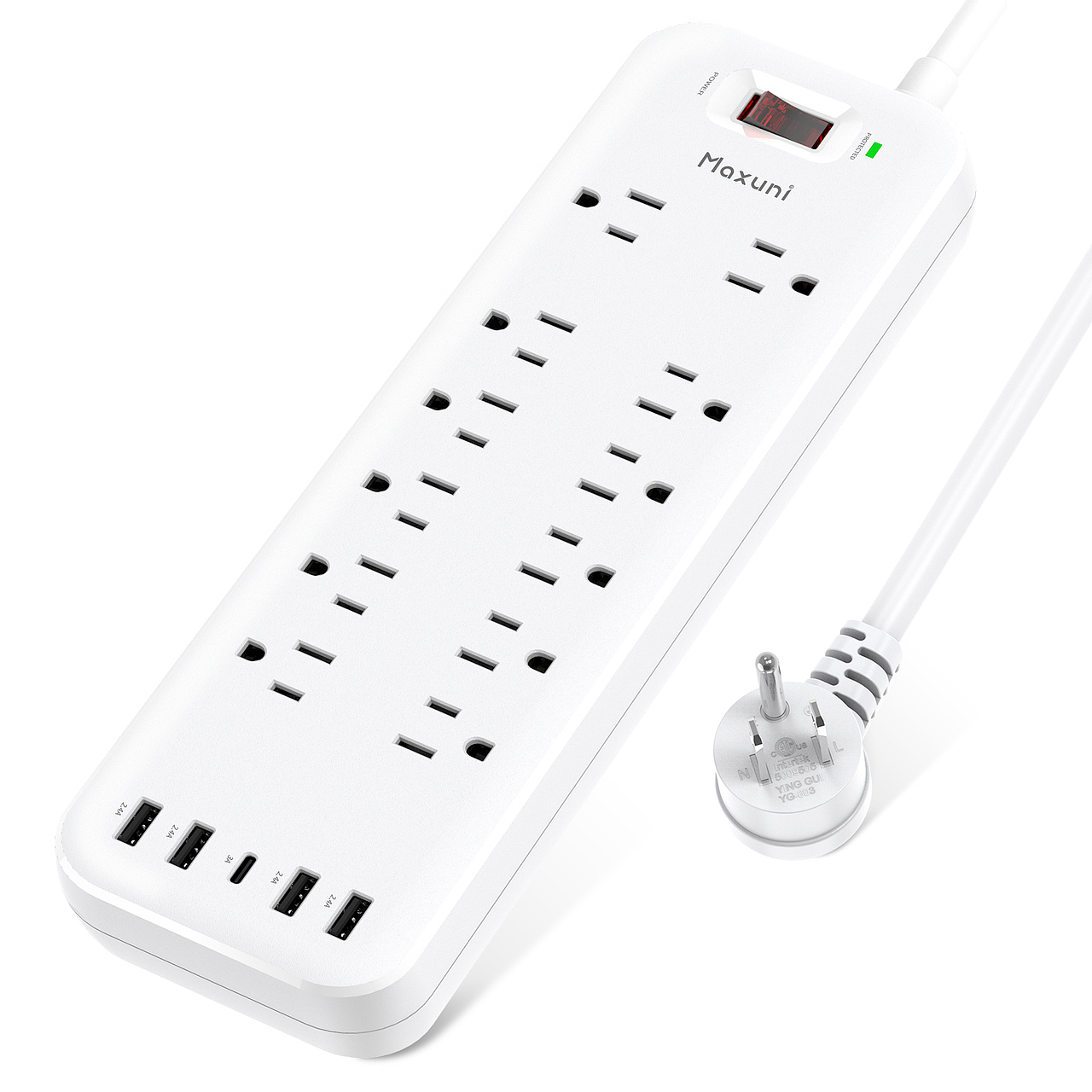 跨境电商亚马逊-12AC排插（图ZMzE2MzA2NjU2） - 产品 - 站酷设计师春天和你原创素材 - 站酷ZCOOL