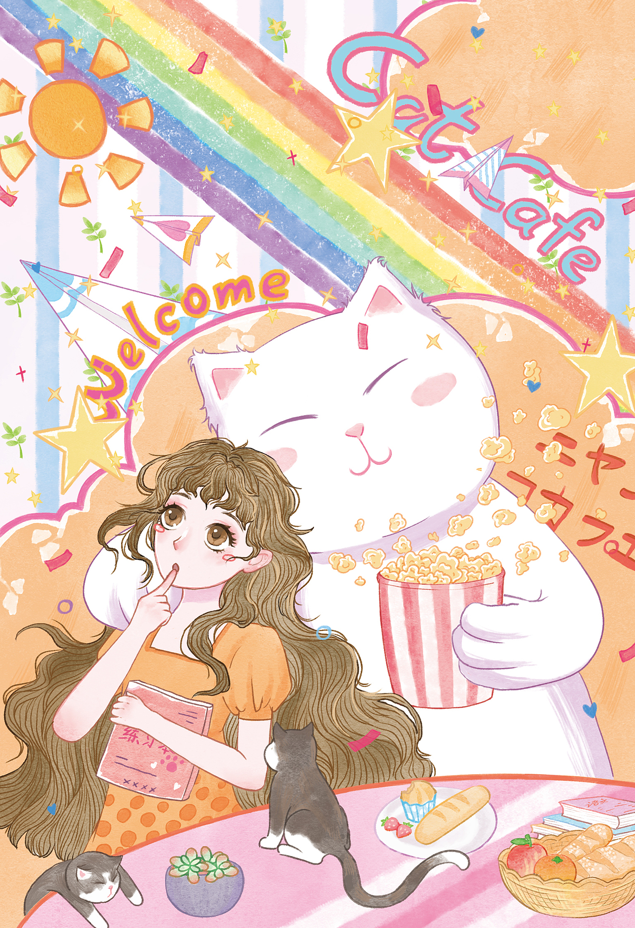 2020-2021插画作品（图ZMzM5ODg3ODEy） - 商业插画 - 站酷设计师镜从余原创素材 - 站酷ZCOOL