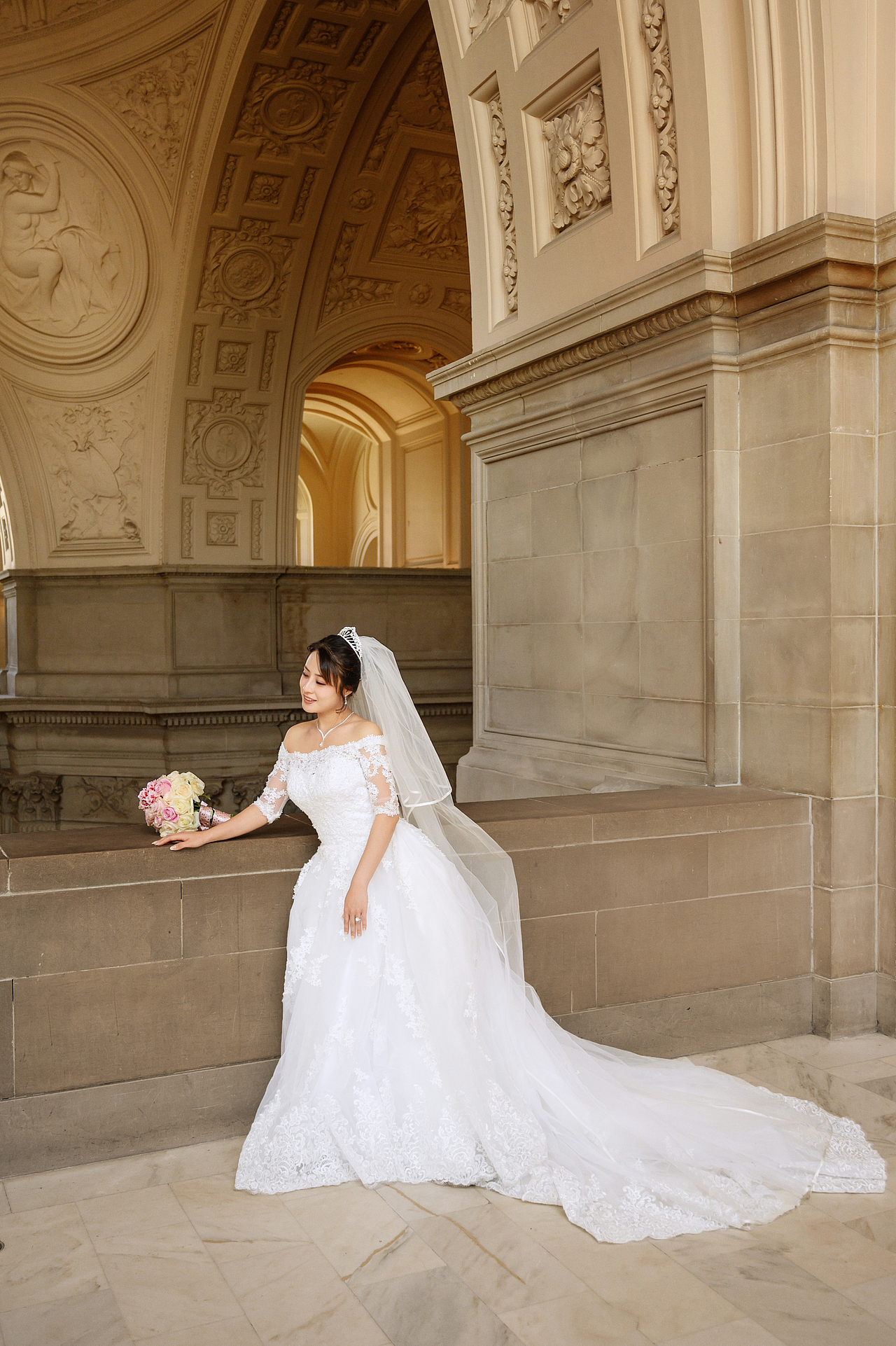 婚纱——市政厅&旧金山