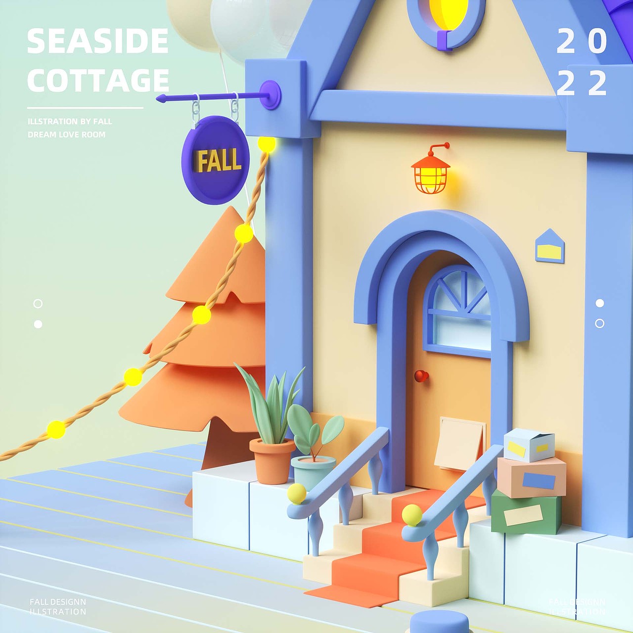 梦中小屋（图ZMzI0ODc1NTI0） - 场景 - 站酷设计师Fall还是fall原创素材 - 站酷ZCOOL