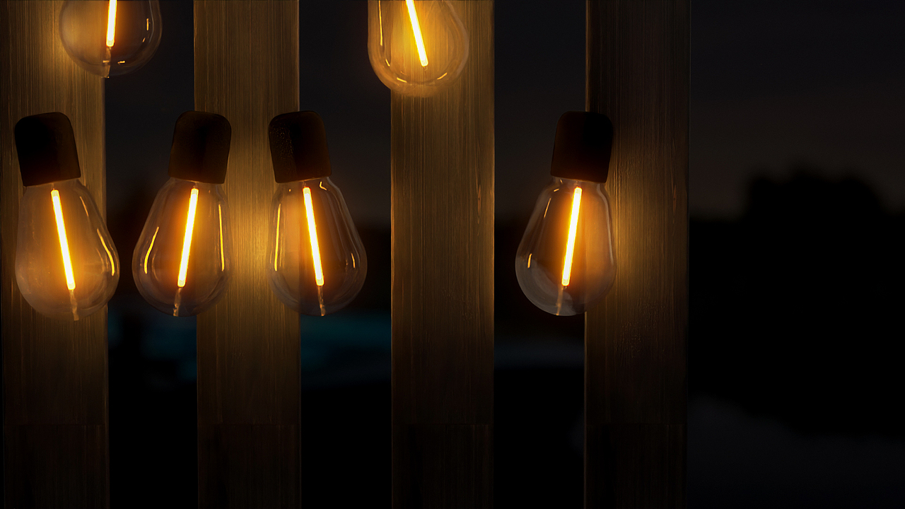 灯泡建模渲染练习