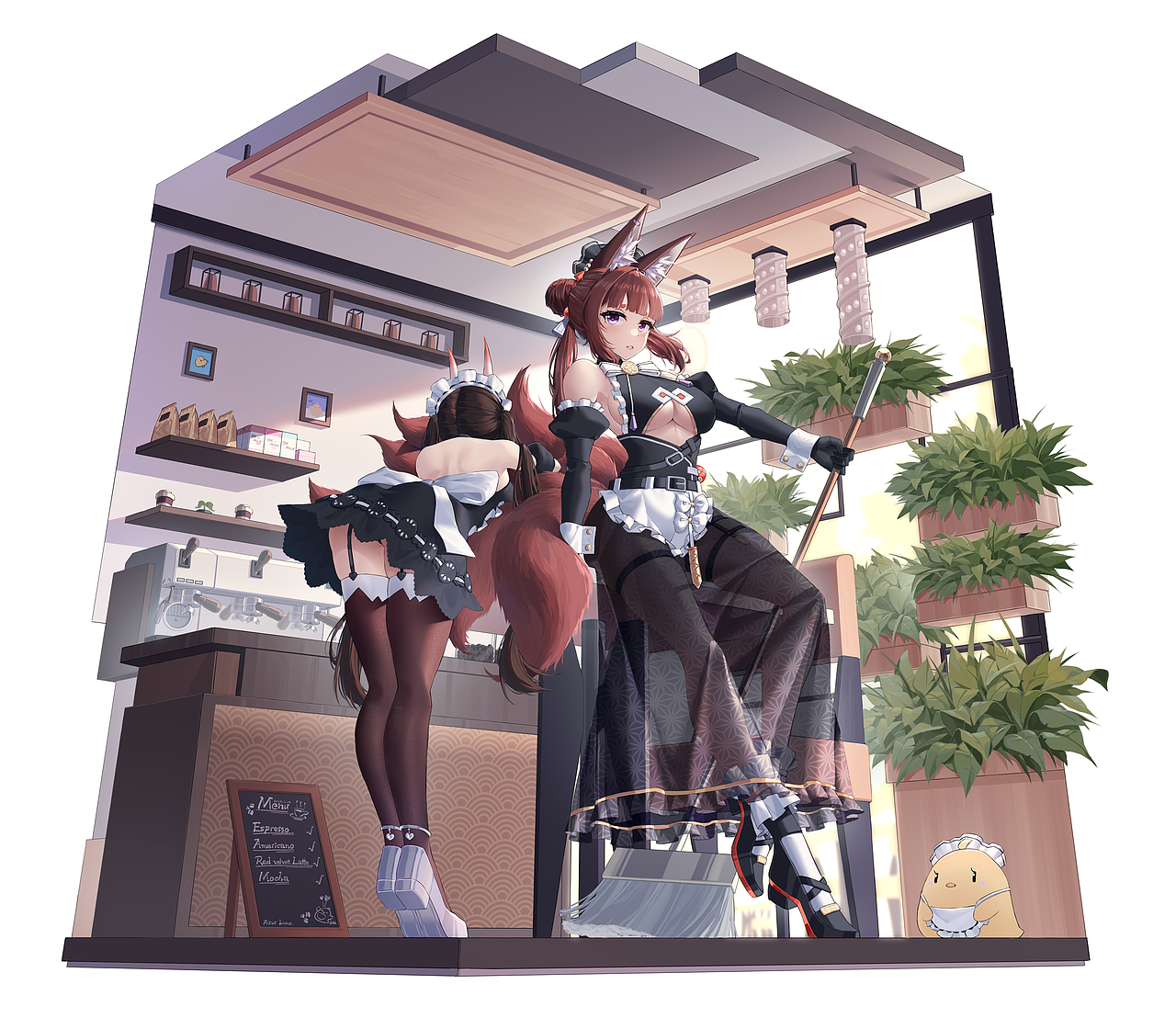 同人设定和立绘 完成于2月14日