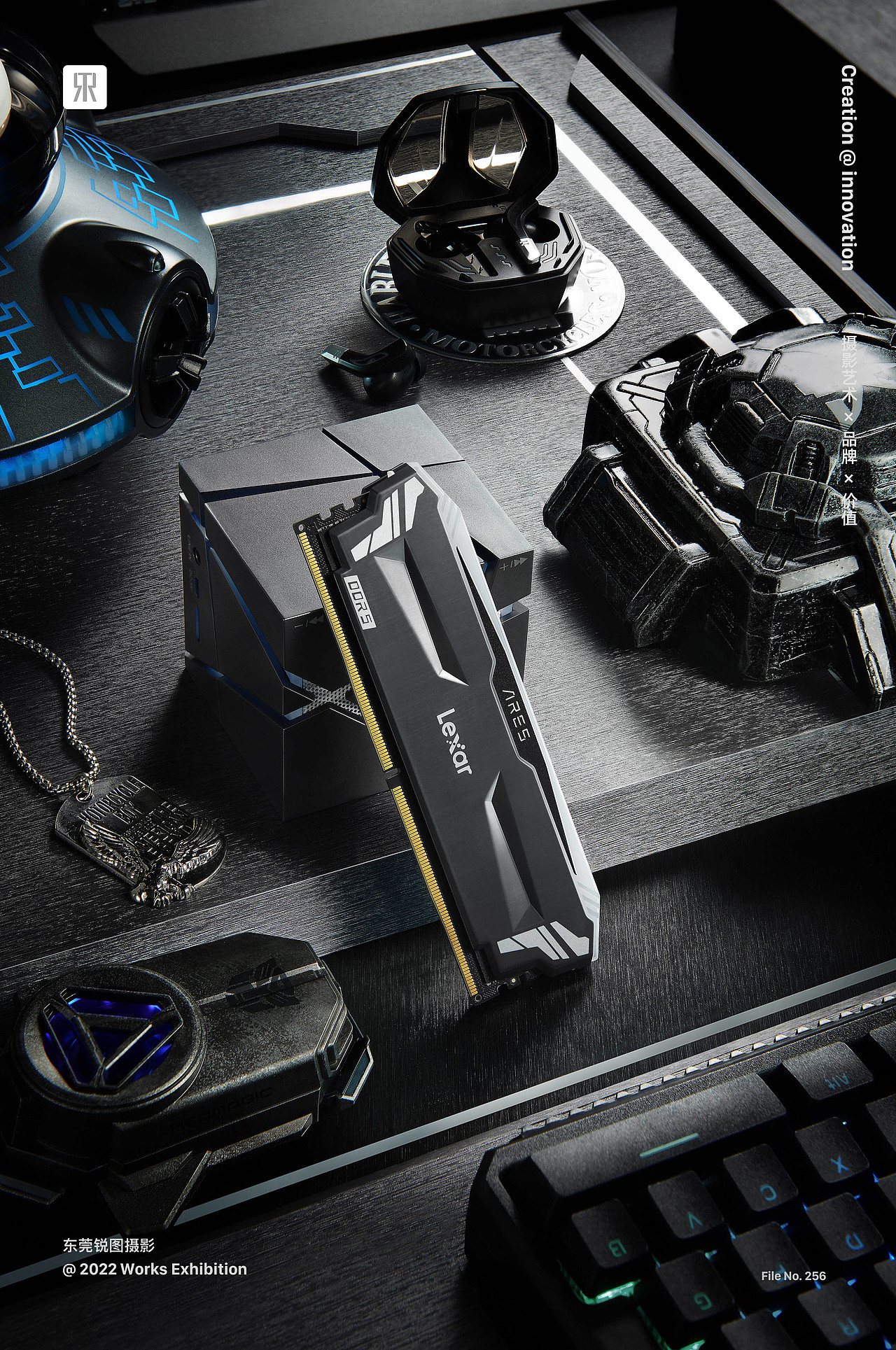 LeXar雷克沙电竟内存条创意摄影 X 东莞锐图摄影