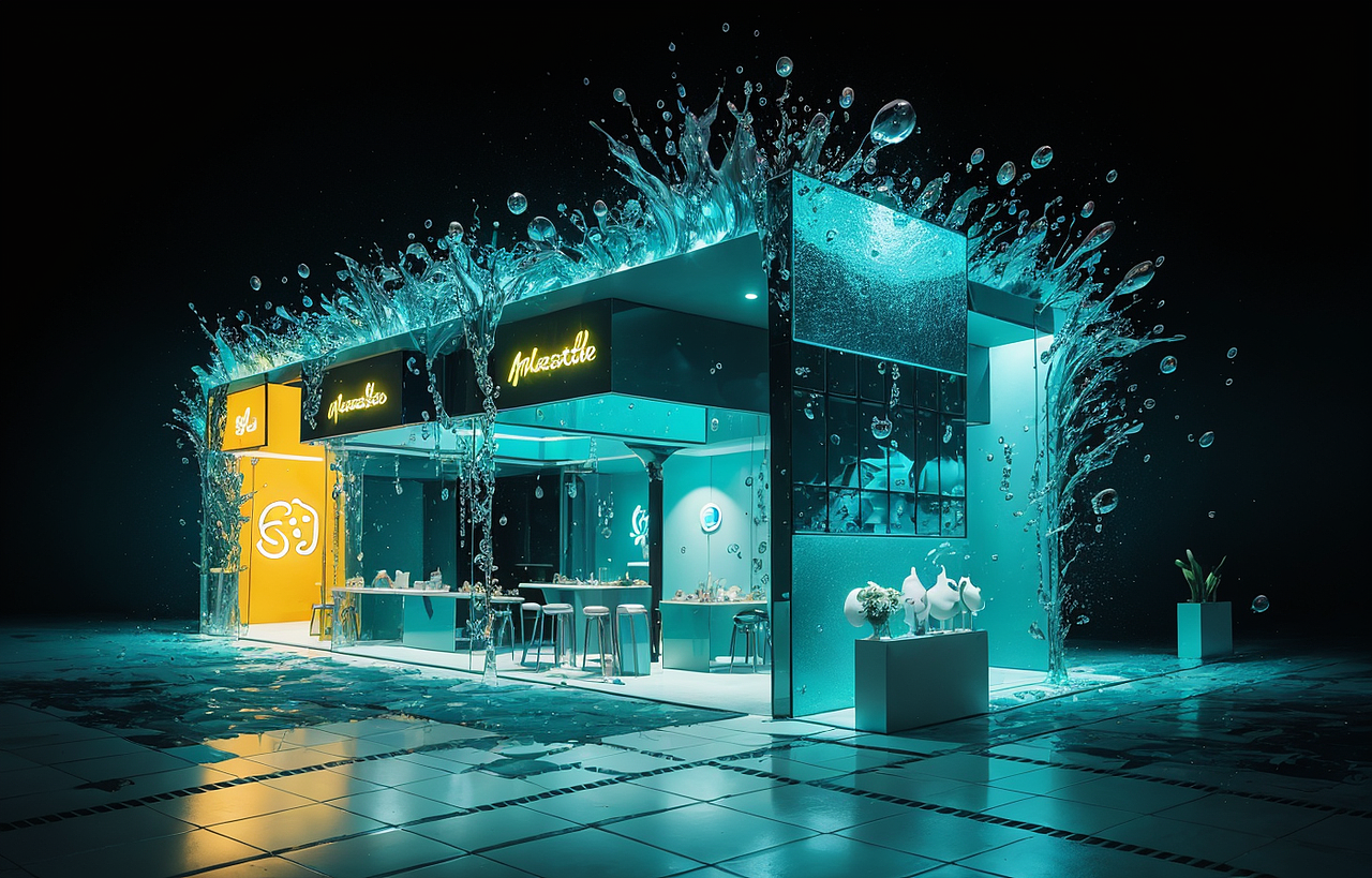 展台设计（图ZMzUxMjUxMjM2） - 展陈设计 - 站酷设计师韦大宝Sodmi原创素材 - 站酷ZCOOL