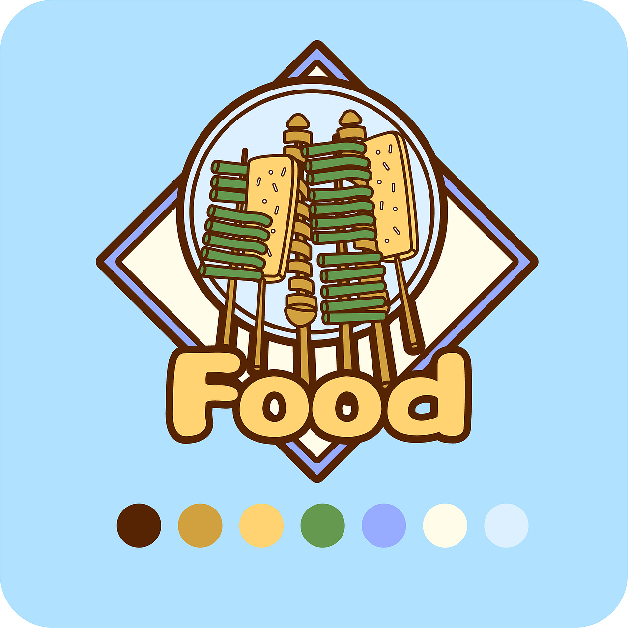 插画练习-食物（图ZMjk3NzUxMjk2） - 创作习作 - 站酷设计师阿狸不乖原创素材 - 站酷ZCOOL