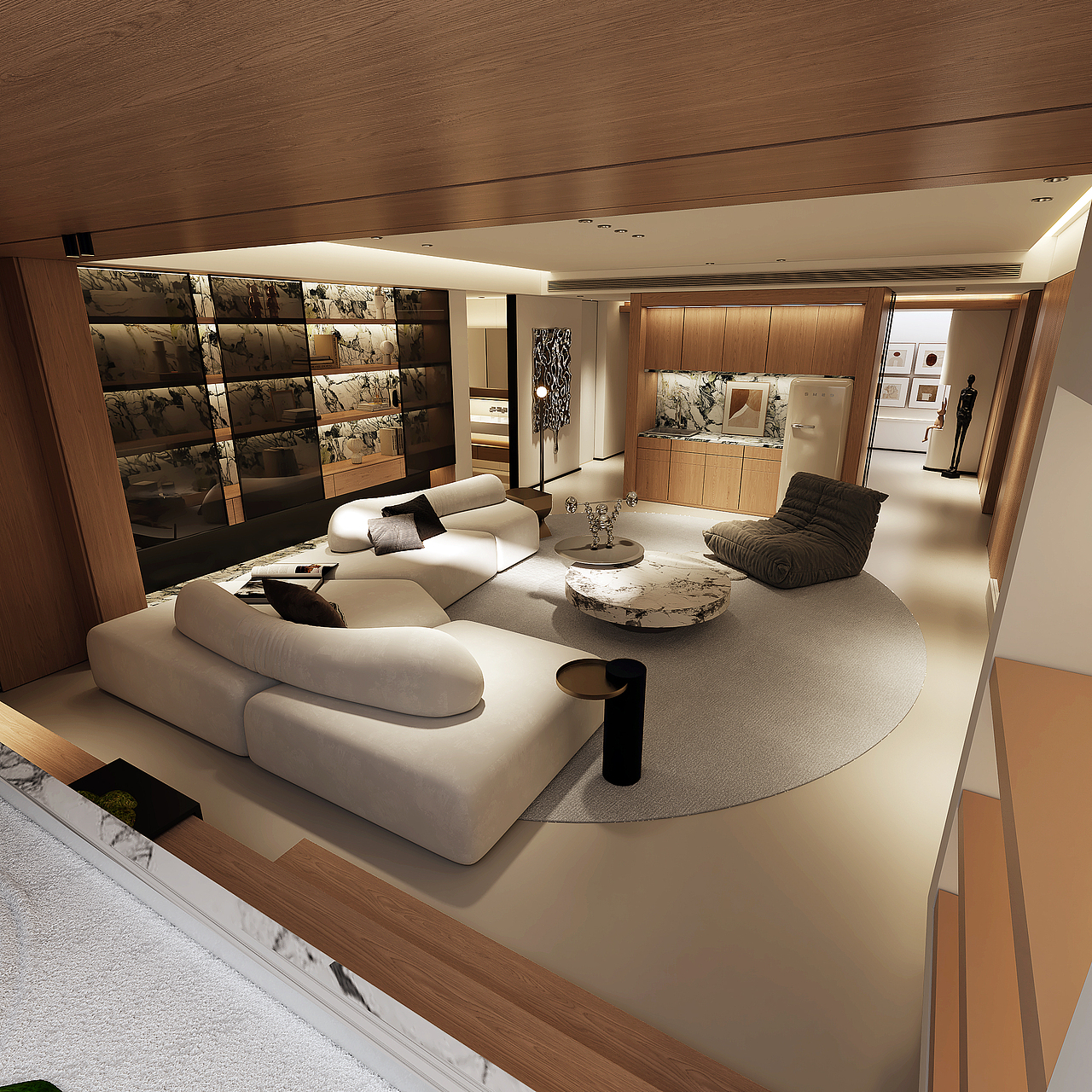 烟台爱尚海复式洋房设计（图ZMzYwMTQzNTA4） - 家装设计 - 站酷设计师ZF空间设计原创素材 - 站酷ZCOOL