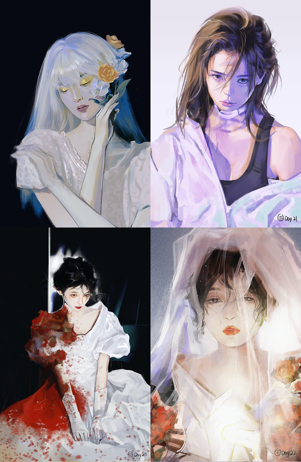 五月练习合集（图ZMzAzOTA4MTY4） - 创作习作 - 站酷设计师丁老头z原创素材 - 站酷ZCOOL