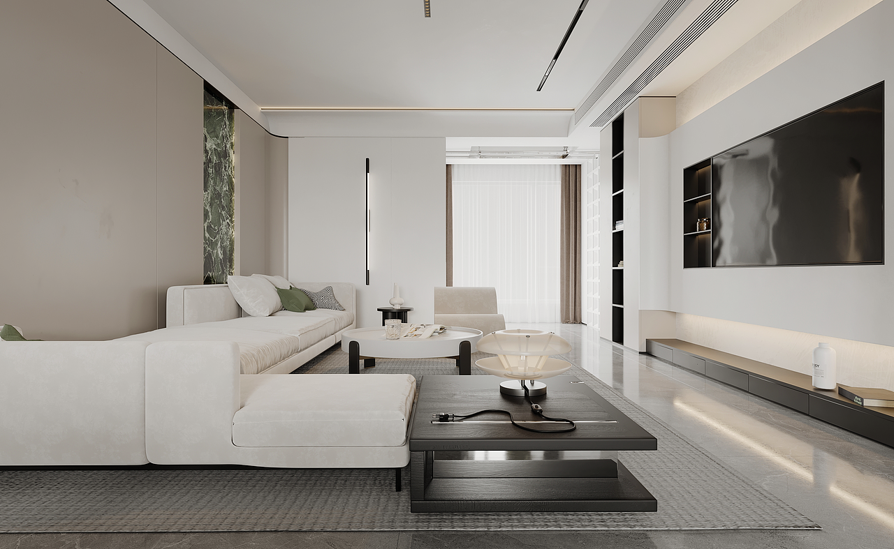 客餐厅 落地项目:时光印象