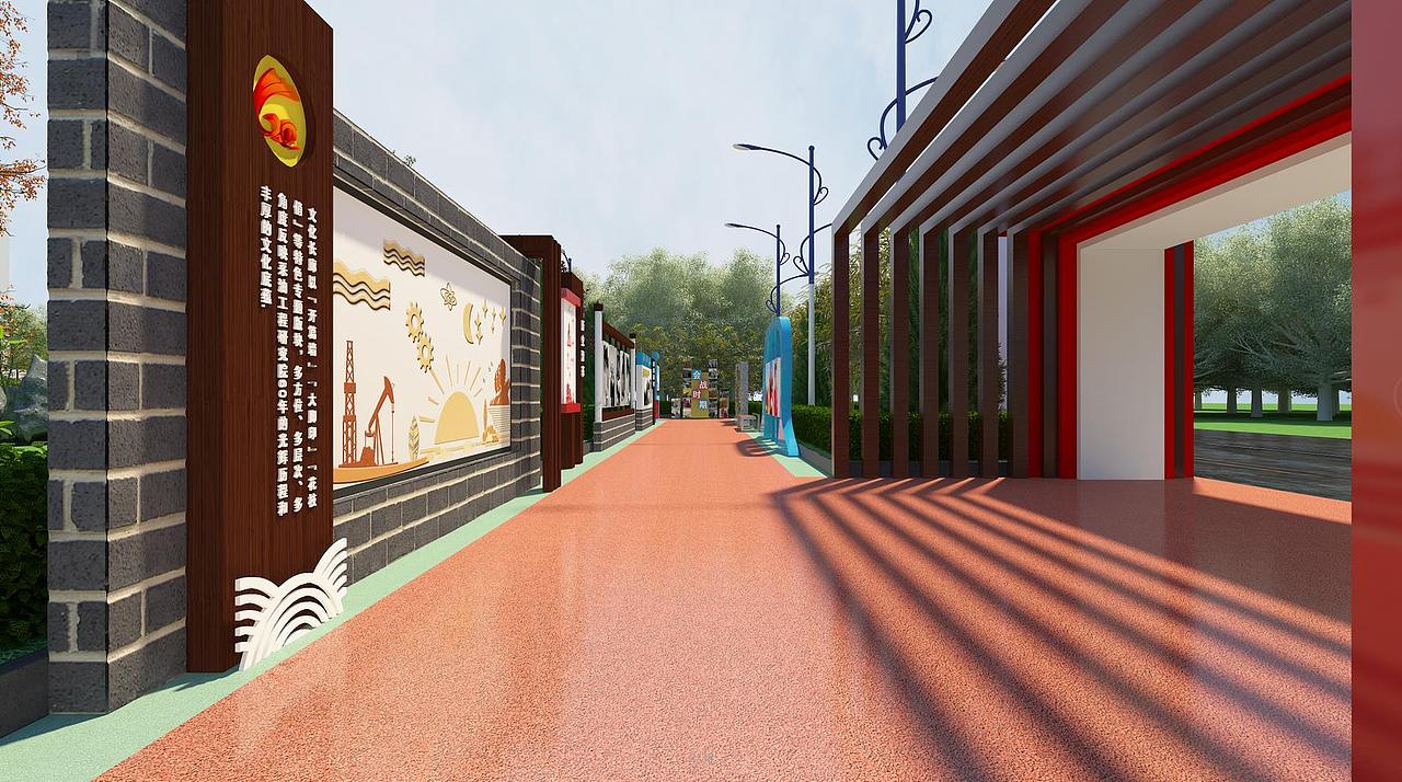 户外长廊（图ZMzE1MTgxMTI4） - 其他三维 - 站酷设计师壹一设计原创素材 - 站酷ZCOOL