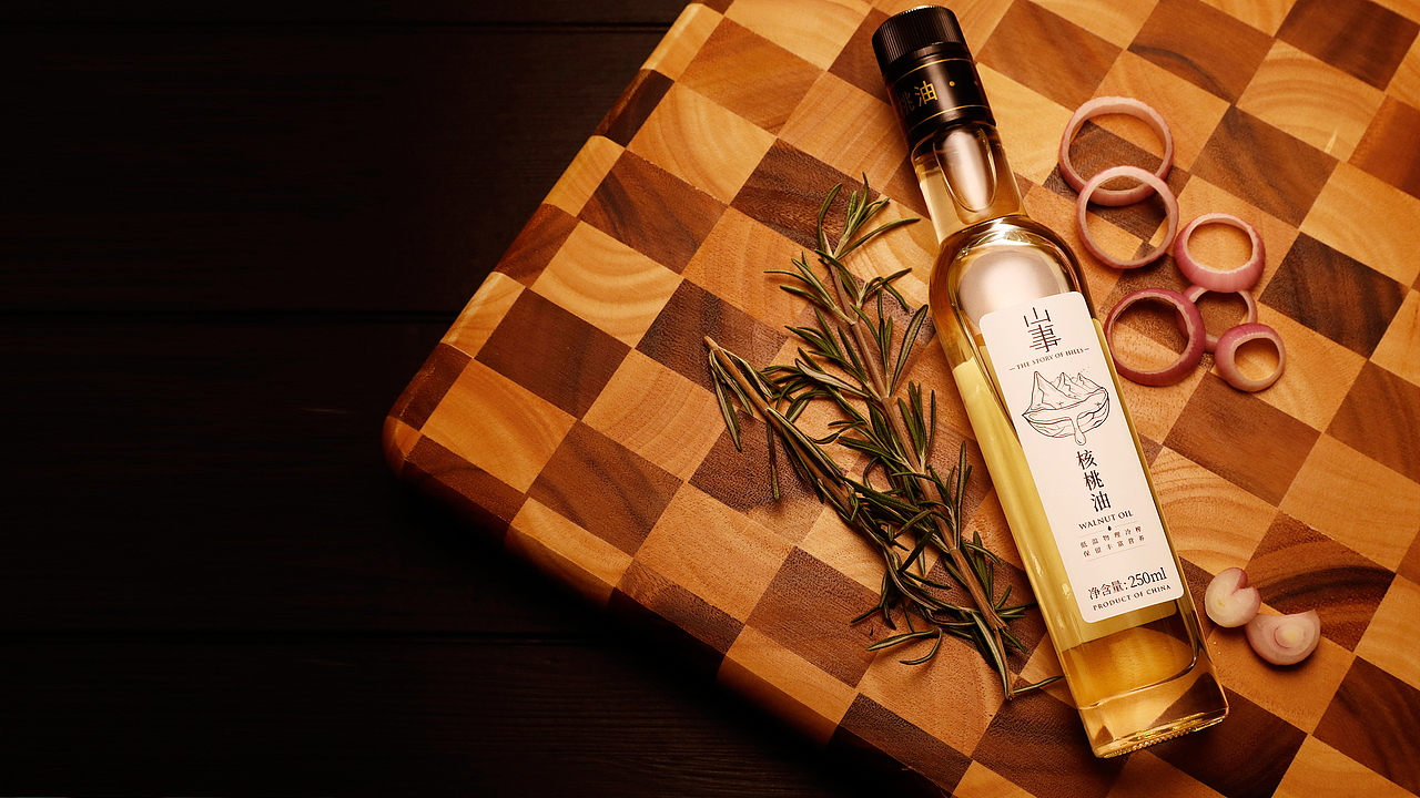 山事核桃油品牌形象设计