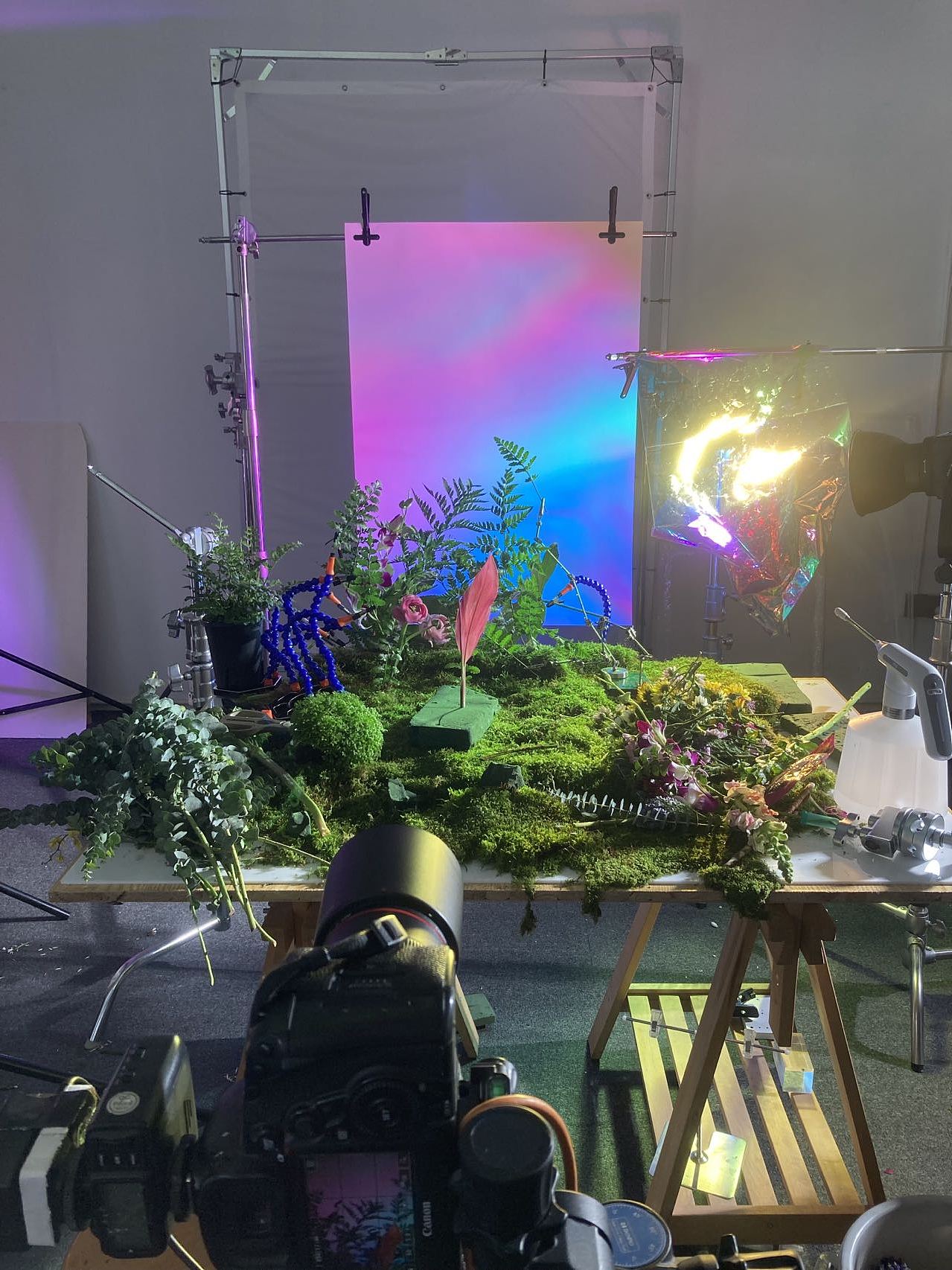 商业案例丨美容仪的森系场景