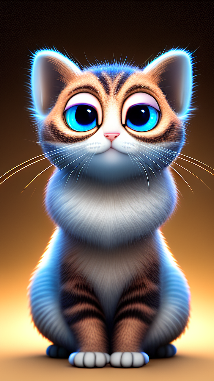 猫咪宠物橘猫狸猫IP形象品牌代言合集 喵呜家族系列