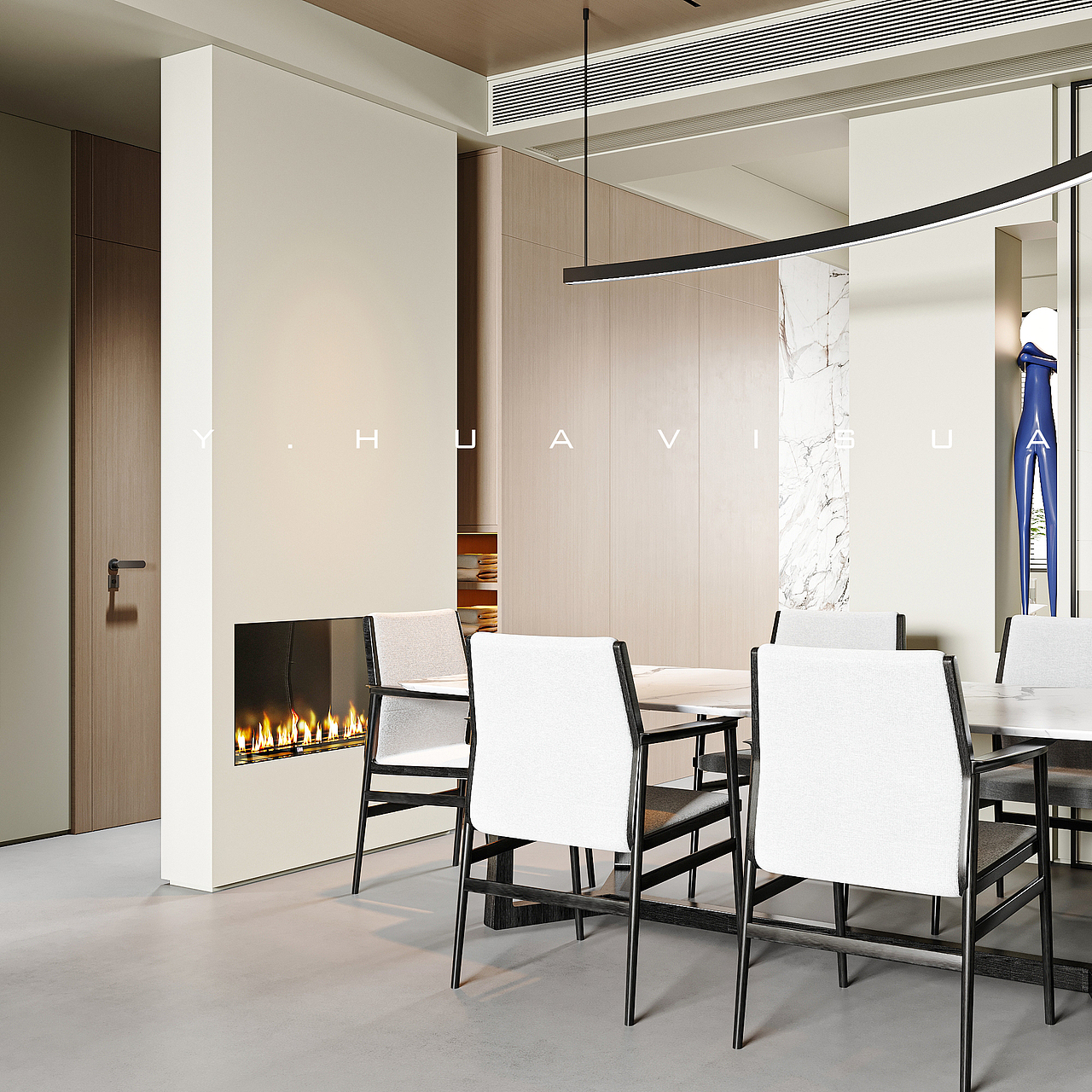 近期渲染作品分享|现代风格