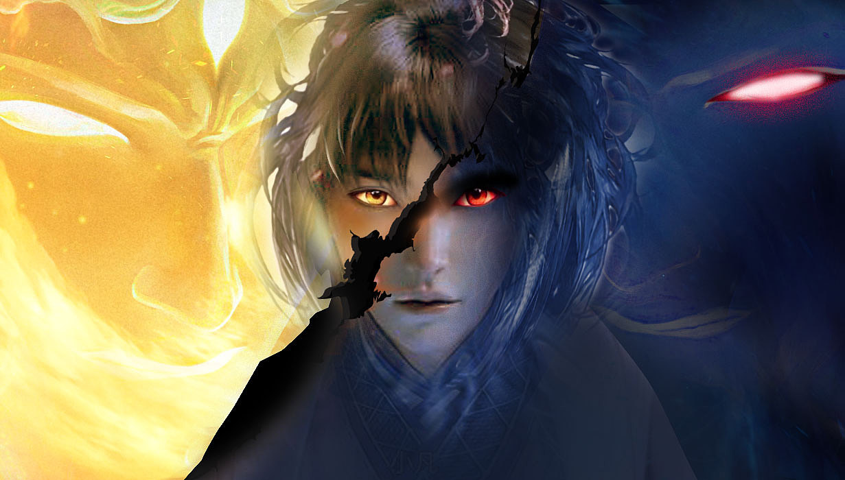 《诛仙》 海报合成（图ZMzI3OTY4NTQ0） - 创作习作 - 站酷设计师上帝今天休班原创素材 - 站酷ZCOOL