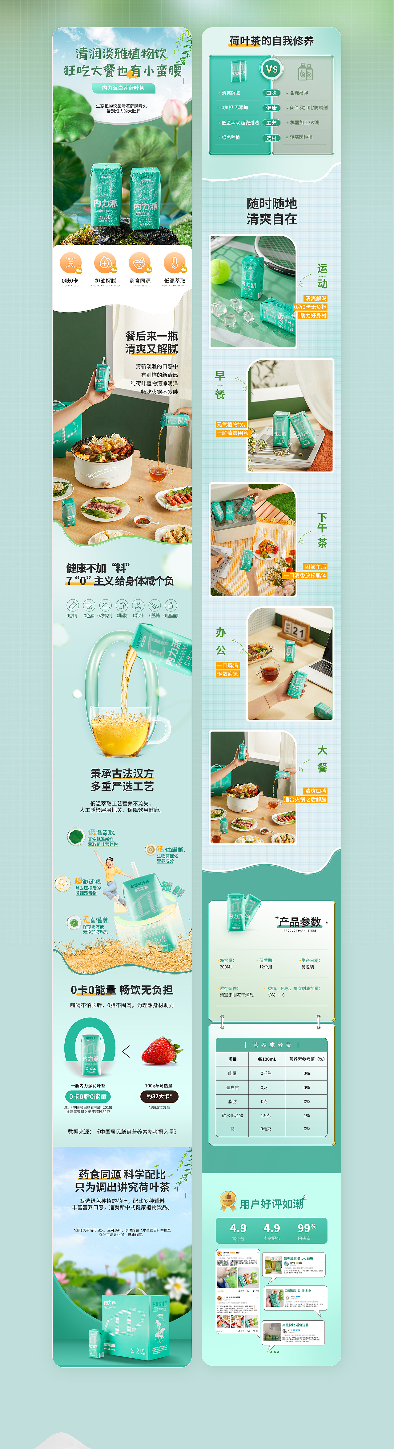 内力派 X 方米视觉 植物饮料 | 全案分享（图ZMzA2NTc3NDUy） - 电商 - 站酷设计师青鸟品牌整合原创素材 - 站酷ZCOOL