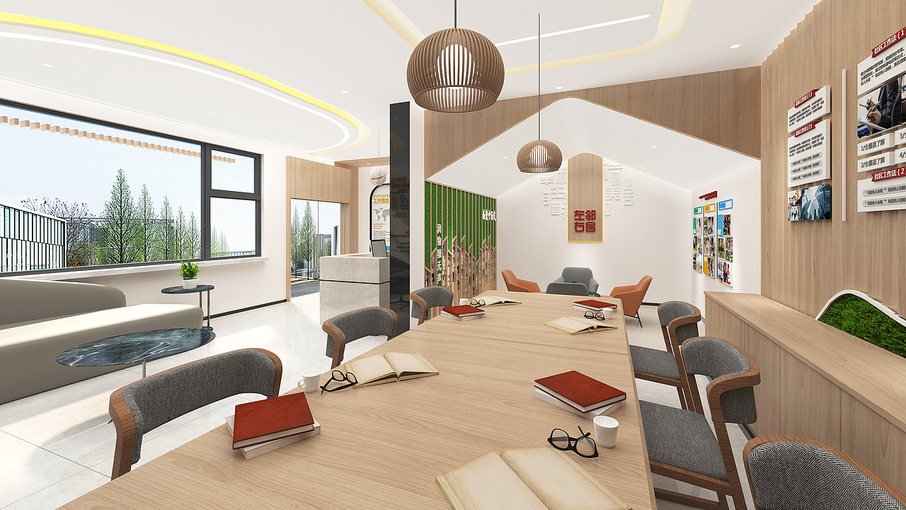 社区活动室（图ZMzA1MTk4MDg4） - 展陈设计 - 站酷设计师把酒高歌原创素材 - 站酷ZCOOL