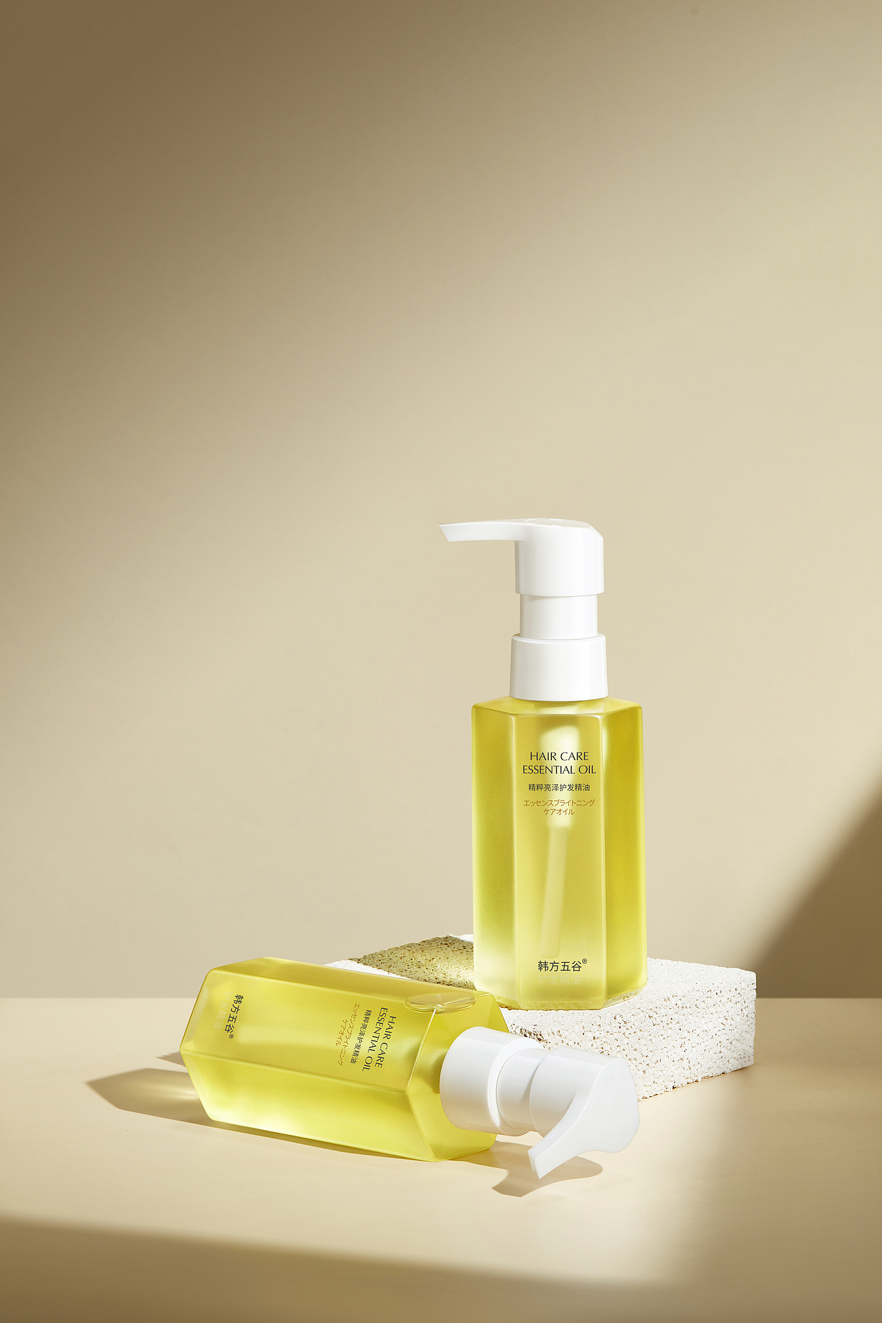 静物摄影 | HF 精粹亮泽护发精油场景图拍摄