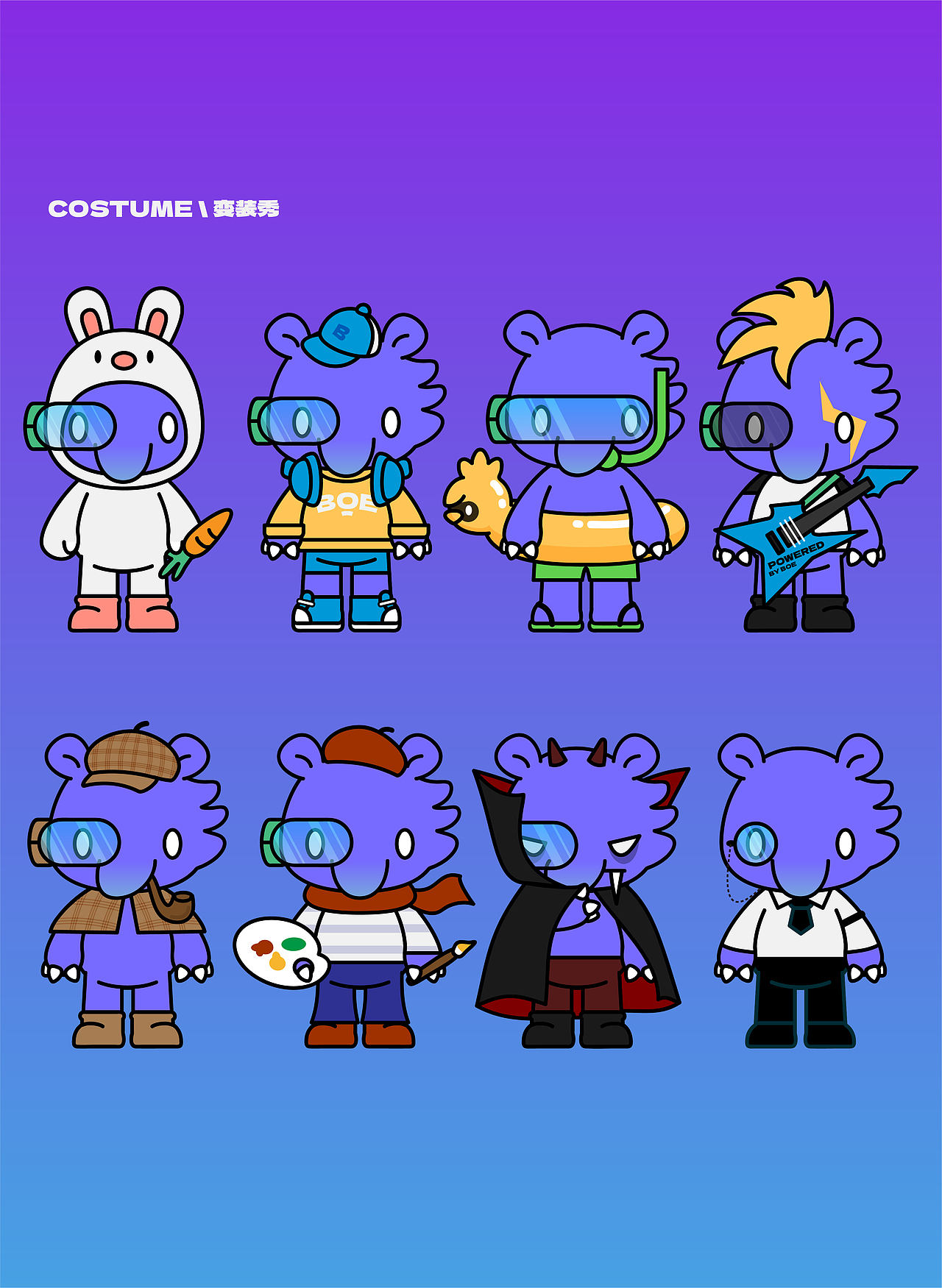 【你好 BOE】IP形象设计BOEN & BOKI