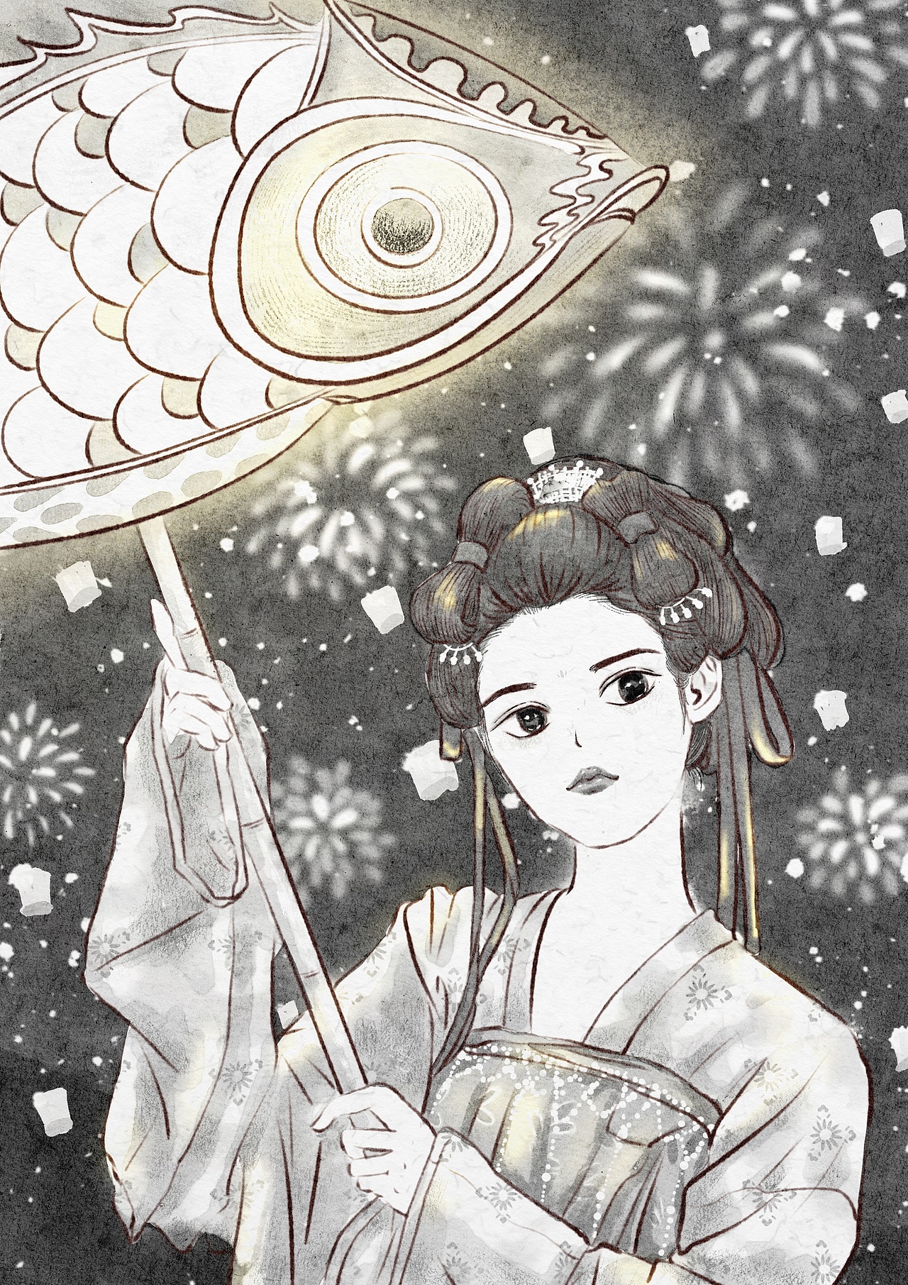 古风人物（图ZMzU0MTkwNjU2） - 儿童插画 - 站酷设计师乎乎得郑原创素材 - 站酷ZCOOL