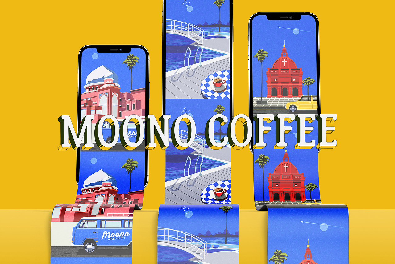 Moono咖啡品牌-餐饮策略视觉设计(图ZMzQzNDIxNzI0) - 品牌 - 站酷设计师言合品牌设计原创素材 - 站酷ZCOOL