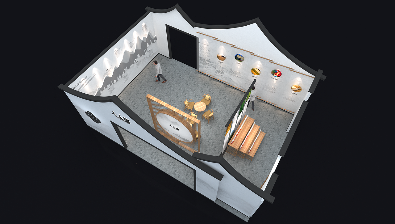 人人福徽派展厅