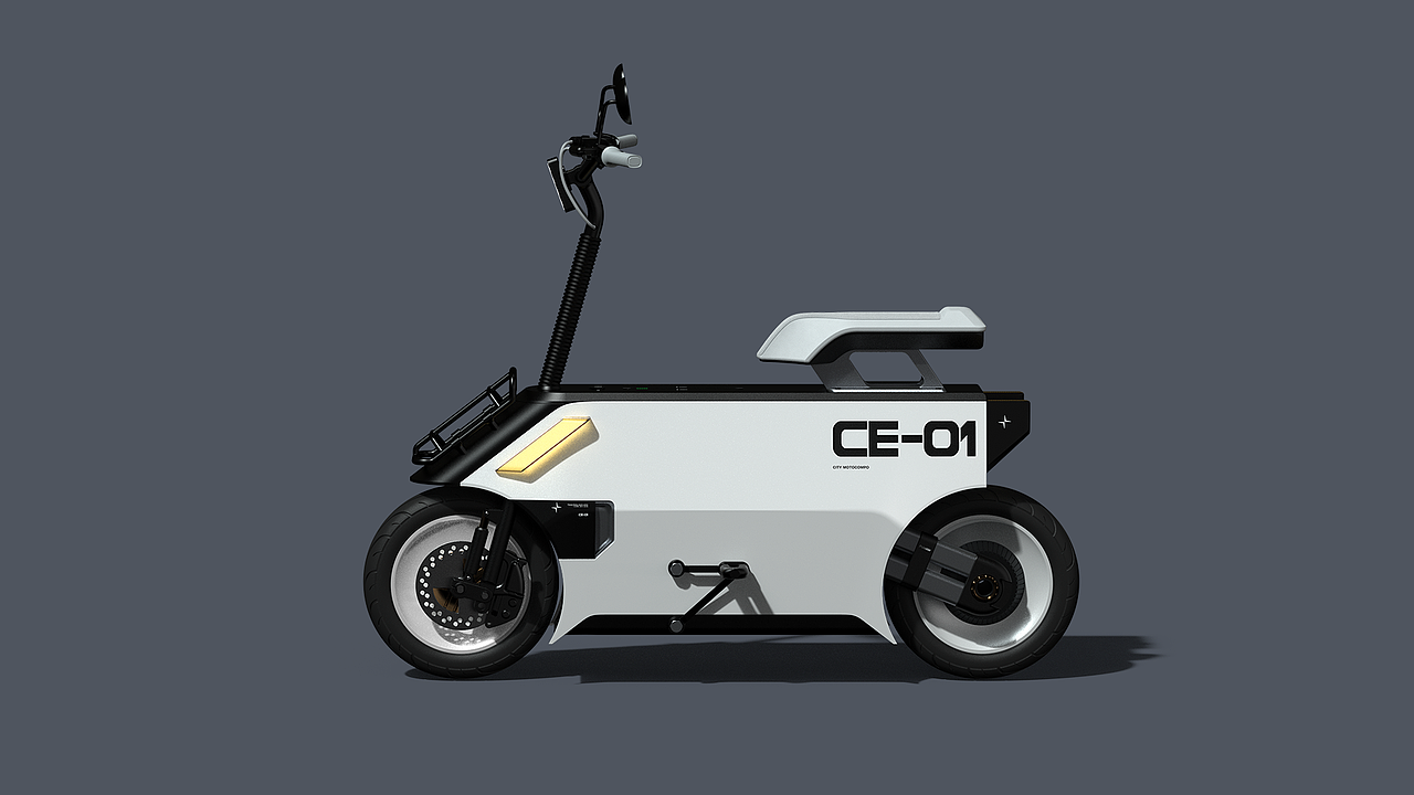 POLESTAR ce01 | 短途小电摩（图ZMzQzMDU5OTYw） - 交通工具 - 站酷设计师Z697018611原创素材 - 站酷ZCOOL