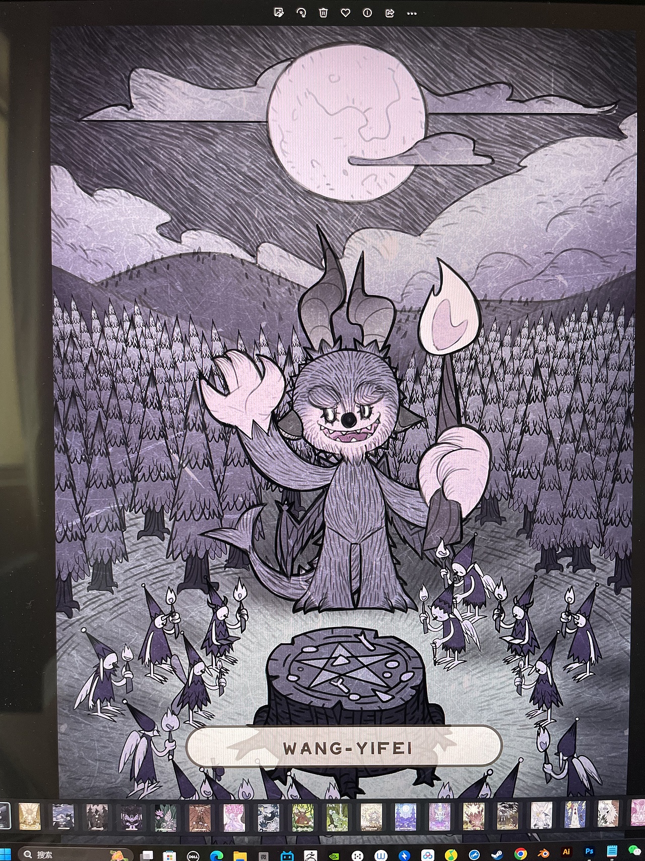 WANG-YIFEI(插画集)-2023插画作品合集