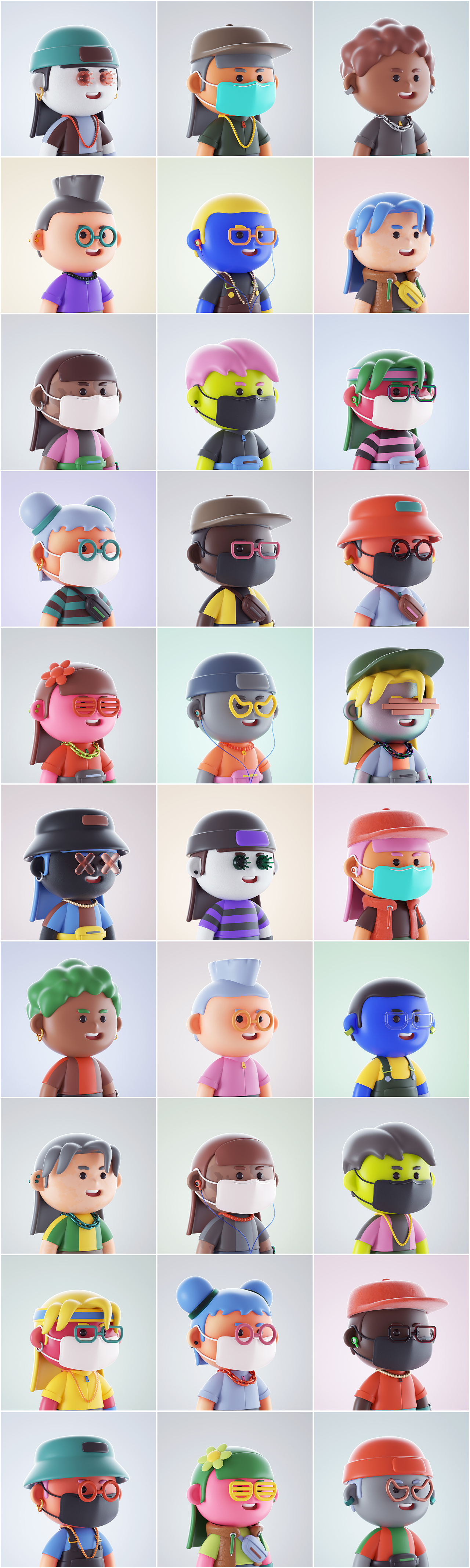 Q萌IP | 随机组件计划 1.0 Random combination