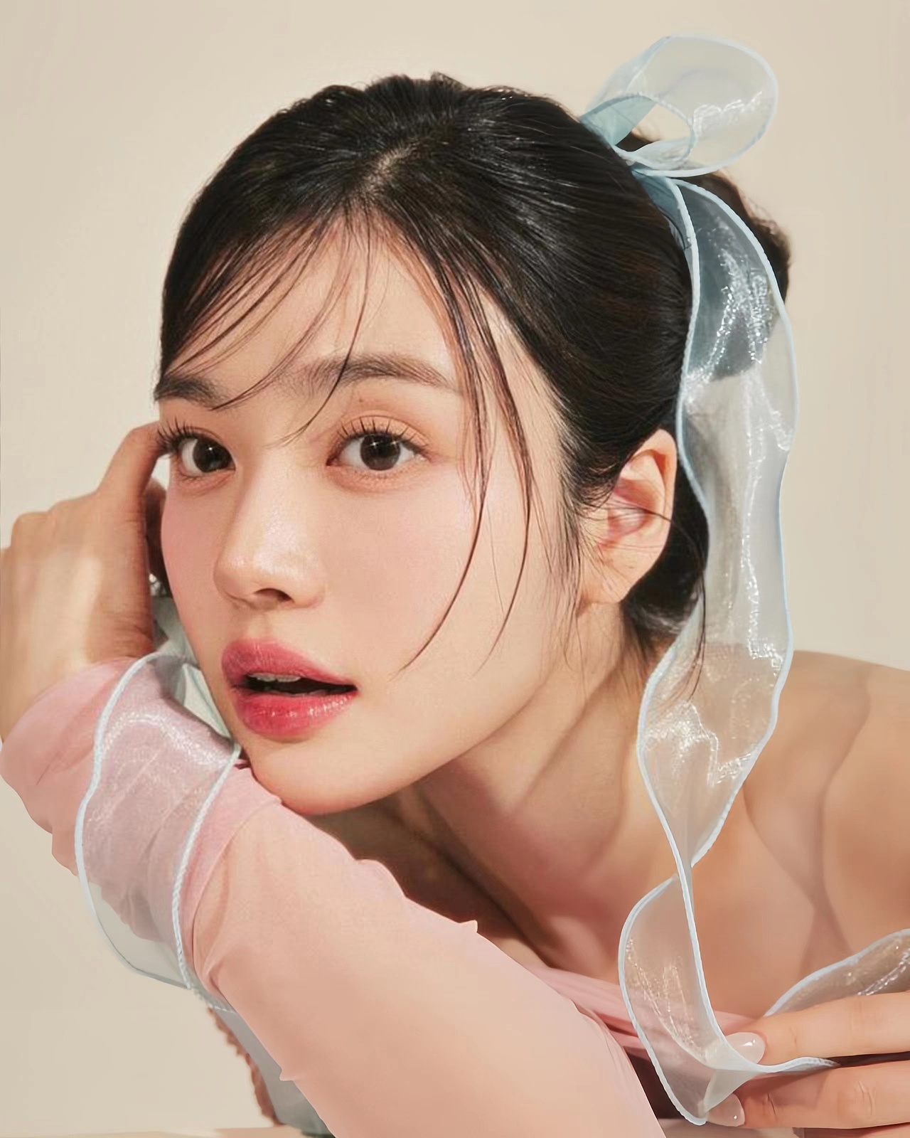 JND模特 | Hada 粉紅梨渦少女（圖ZMzYwNTYxODky） - 時尚/藝術(shù)攝影 - 站酷設(shè)計師廣州杰迪韓國模特原創(chuàng)素材 - 站酷ZCOOL