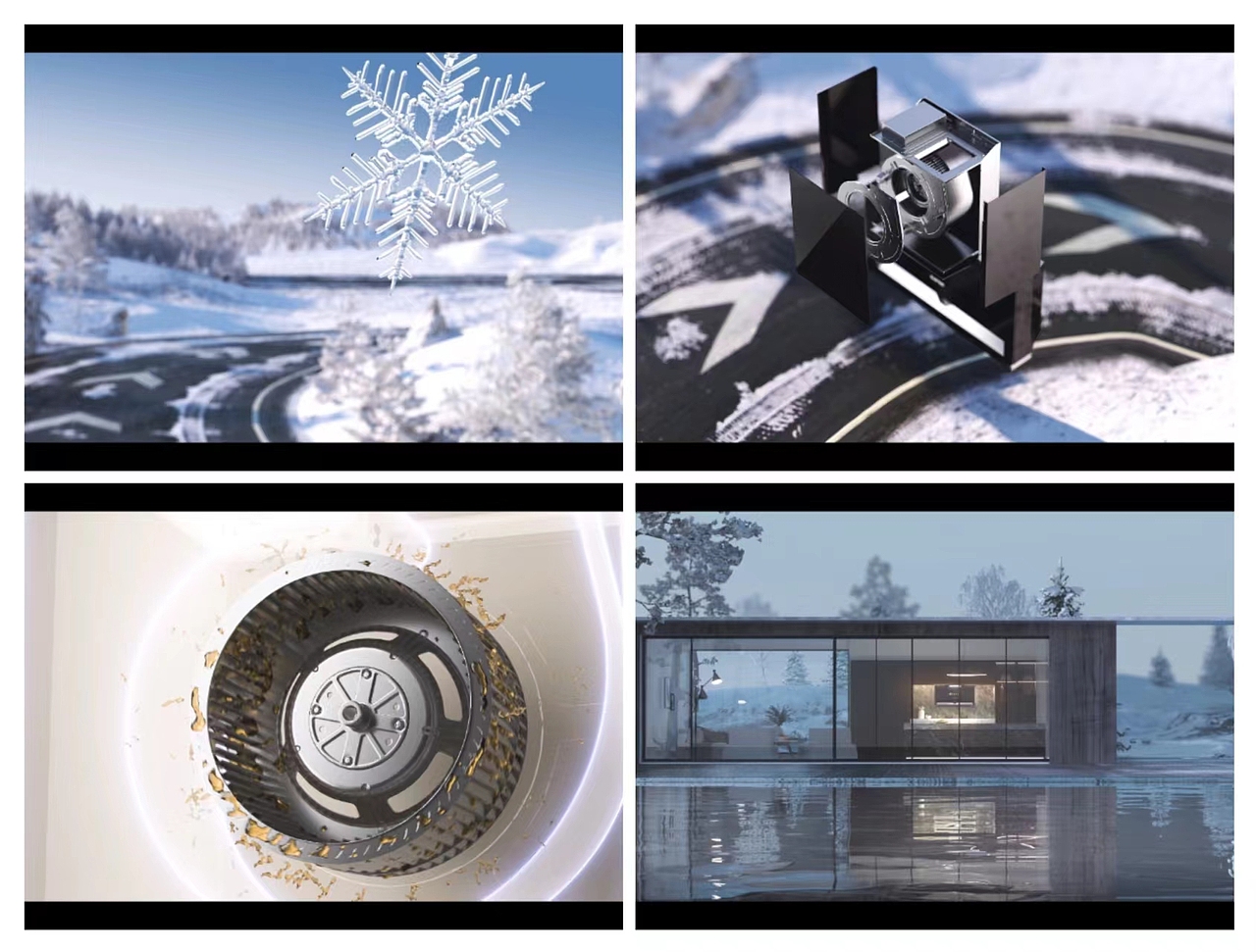 SUPOR苏泊尔顶侧双吸超薄油烟机三维CG动画视频