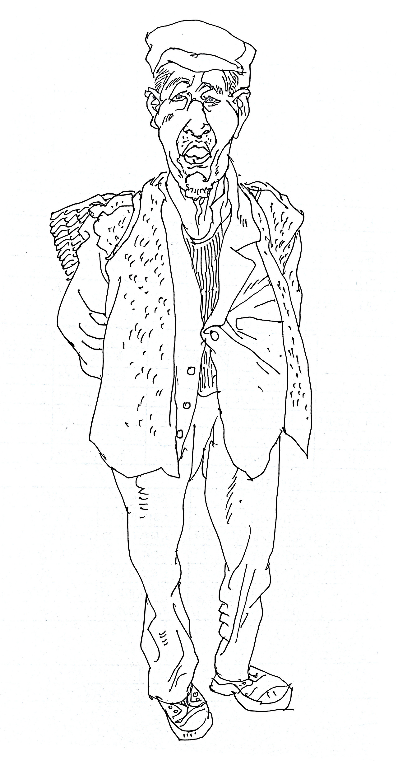 纪保超摸鱼速写