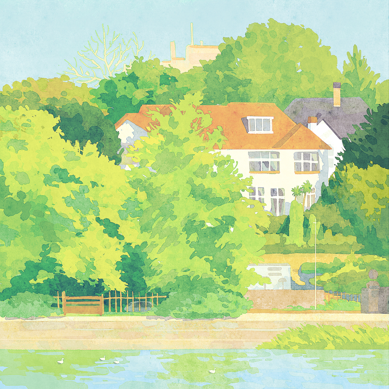 你在早上
碰落的第一滴露水<br>肯定和你的爱人有关<br>你在中午饮马<br>在一枝青桠下稍立片刻<br>也和她有关<br>你在暮色中<br>坐在屋子里不动<br>也是与她有关<br>——海子