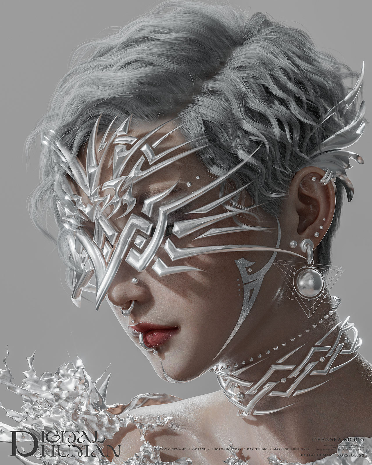 数字肖像 Digital Portraits（图ZMzE3MjY0MzQ4） - 其他三维 - 站酷设计师PaoPKing原创素材 - 站酷ZCOOL