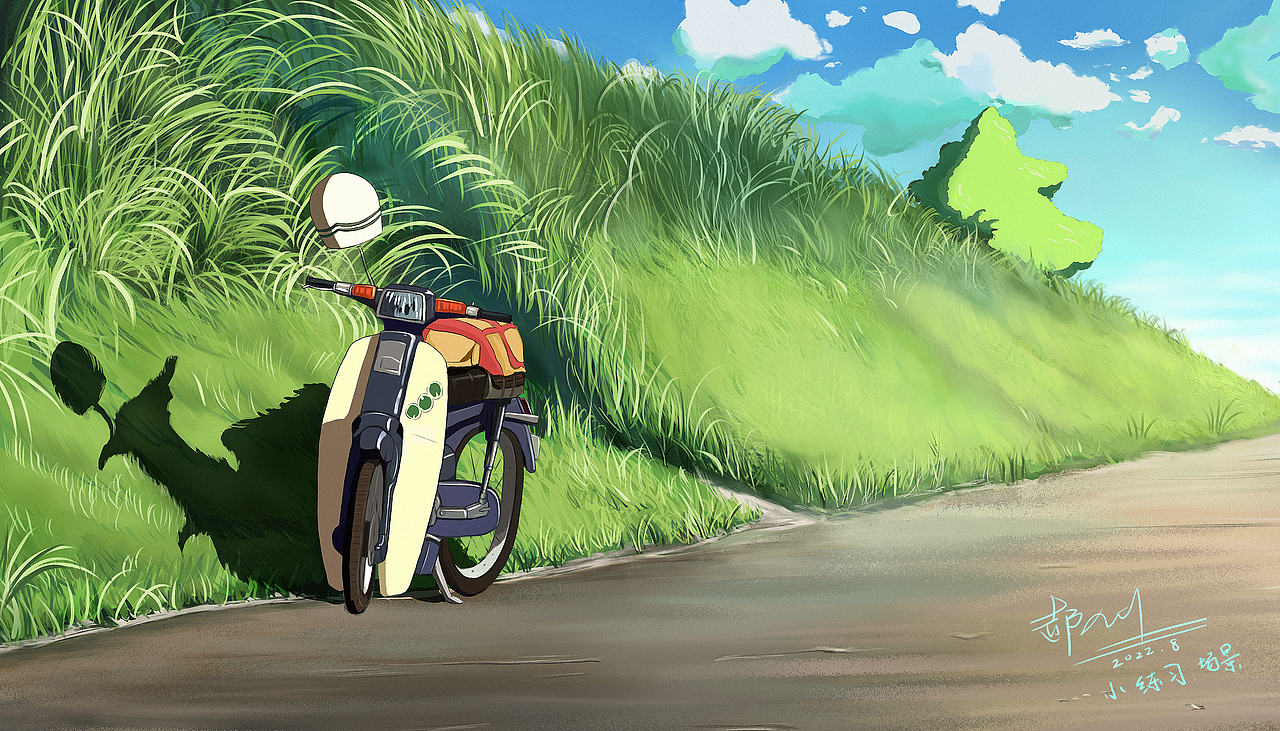 但盼风雨来，能留你在此（图ZMzI2NTA3Njg0） - 游戏原画 - 站酷设计师小心的猫原创素材 - 站酷ZCOOL