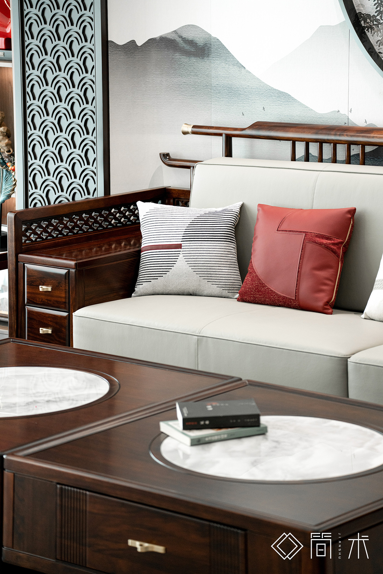 住宅空间摄影丨佛奥湾 - 新中式