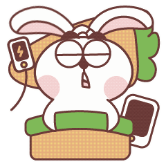 【表情包设计全流程】熊孩与兔仔（图ZMzM1NzcxNjQ0） - 网络表情 - 站酷设计师土豆丝儿彭原创素材 - 站酷ZCOOL