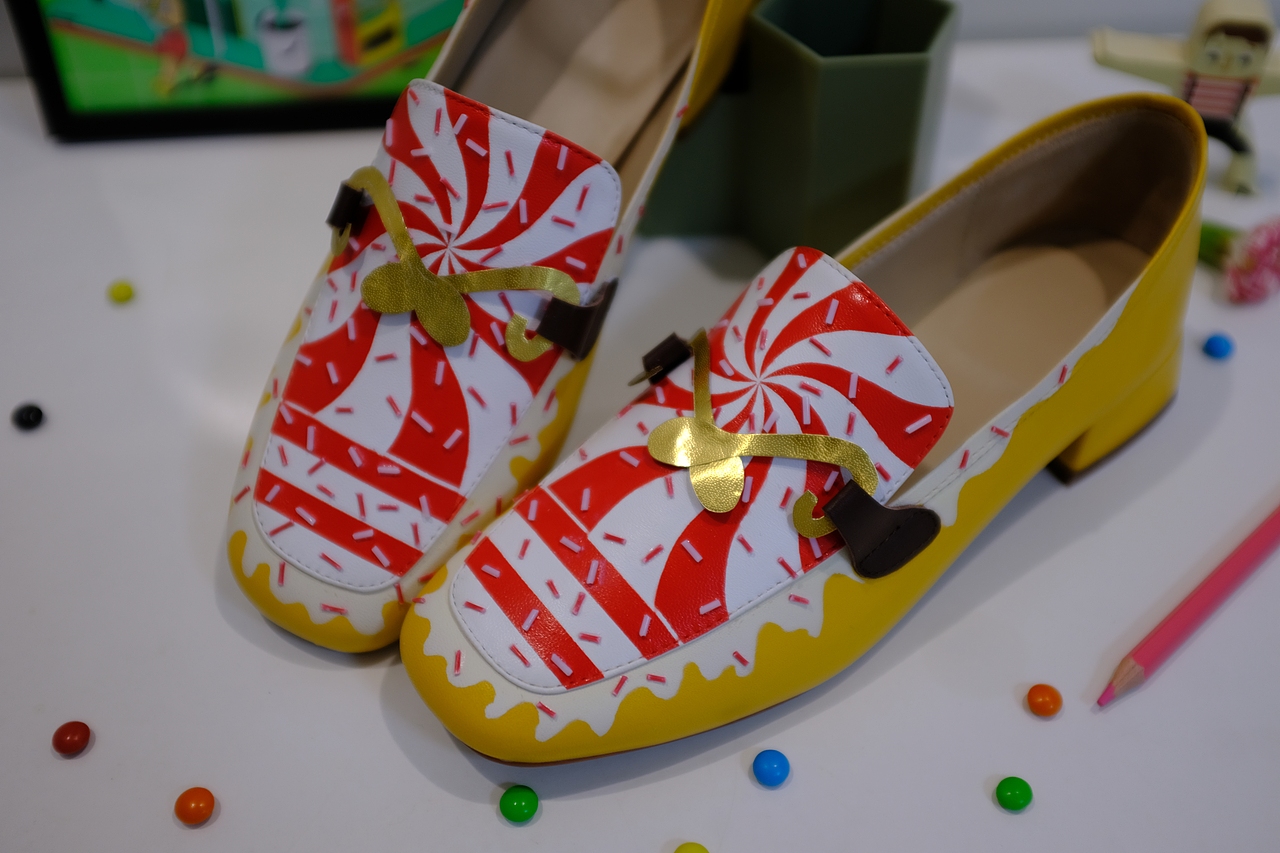 百丽冰淇淋鞋——冰度甜度升级